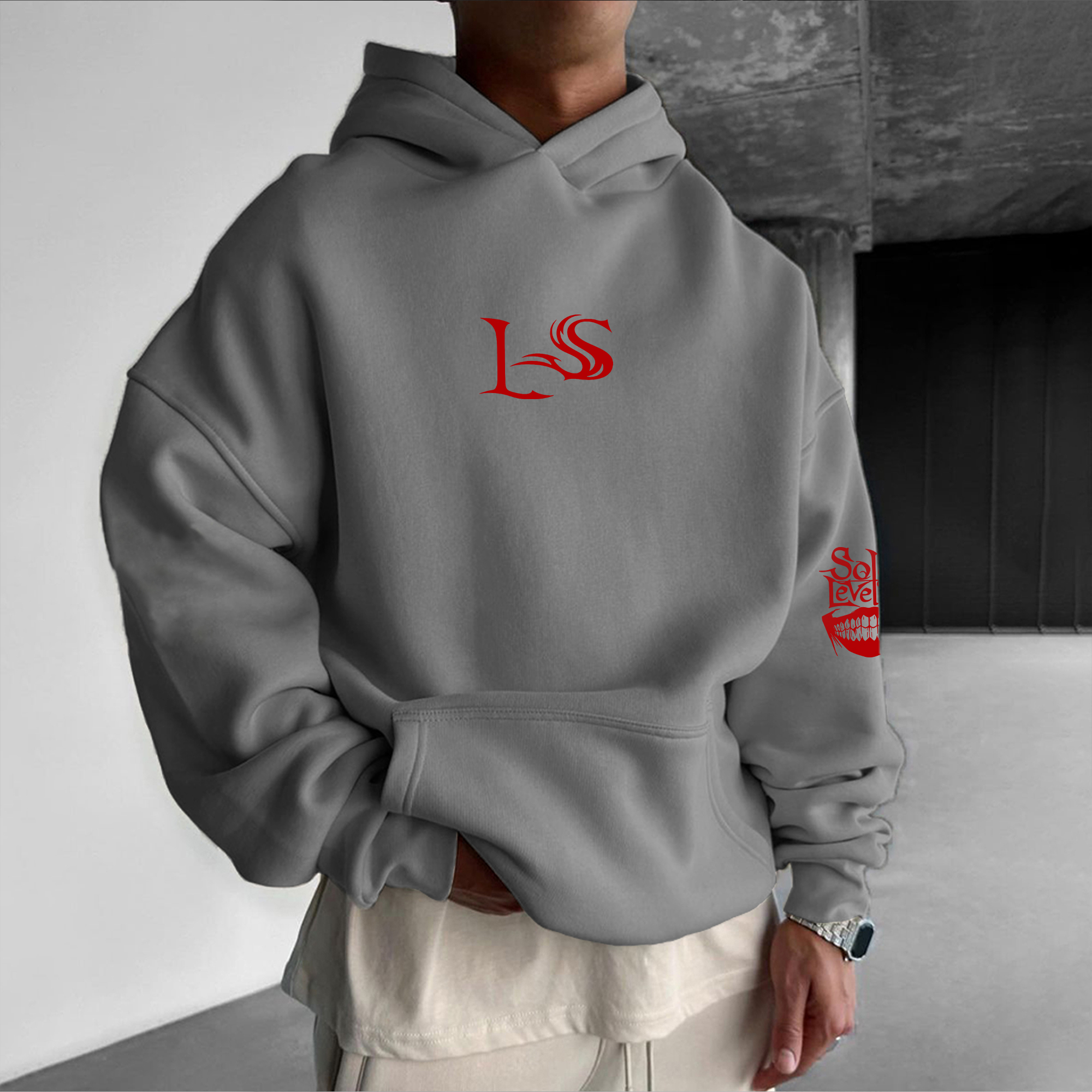 Unisex Anime Graphic Streetwear Vintage Hoodie