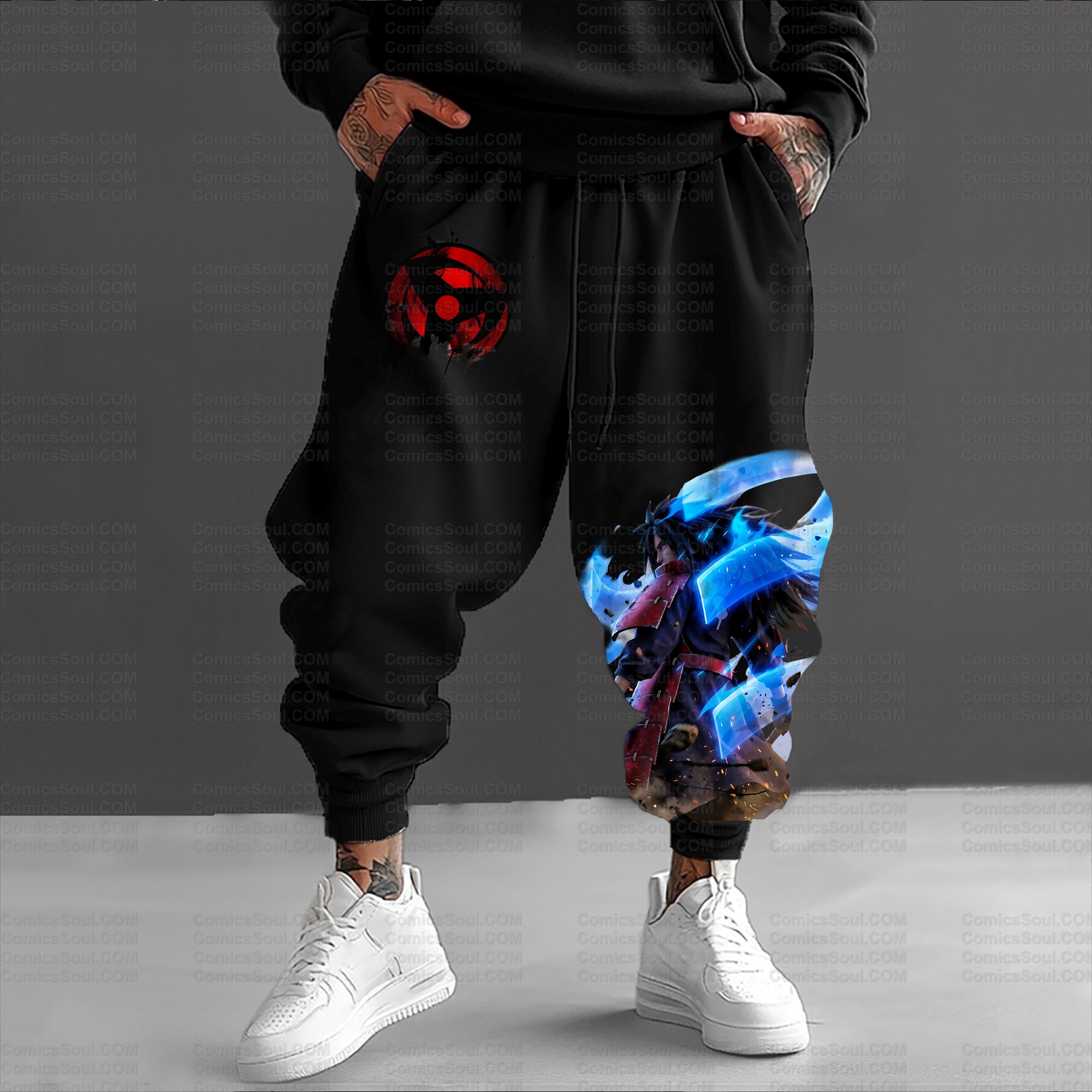 Unisex Anime Inspired Vintage Plush Pants