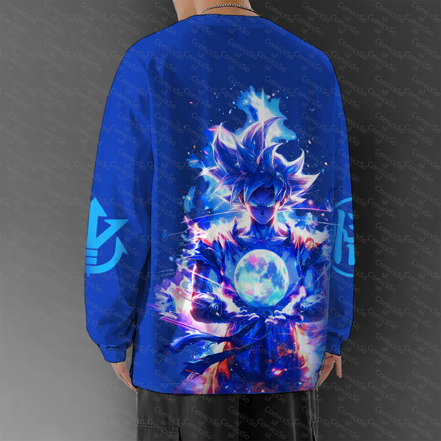 Unisex Anime Graphic Streetwear Vintage Long-Sleeved T-shirt