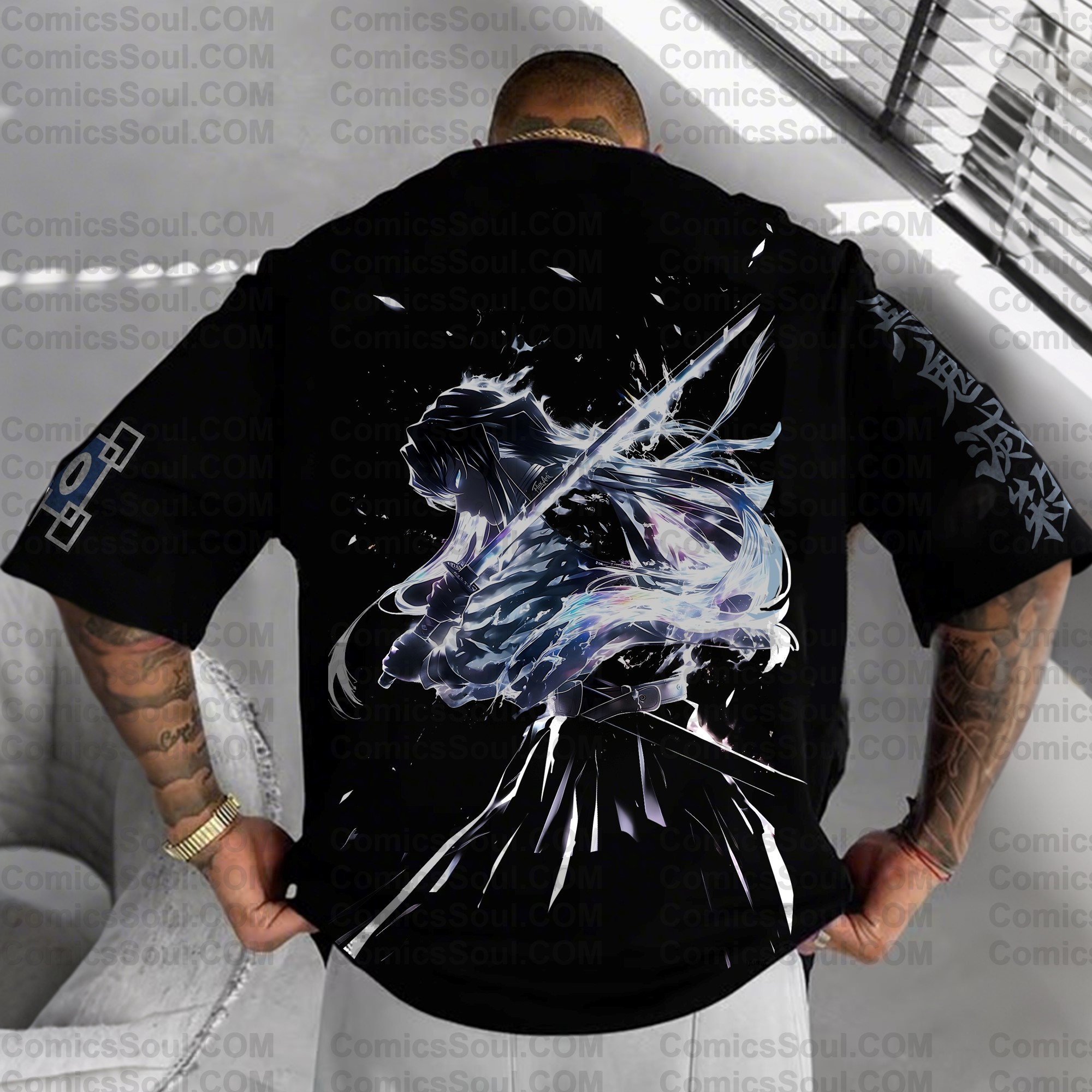 Unisex Anime Inspired Vintage T-Shirt| KNY