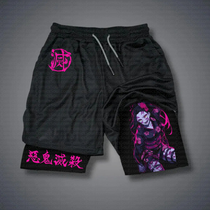 Unisex “ Demon slayer ” Casual Streetwear Shorts