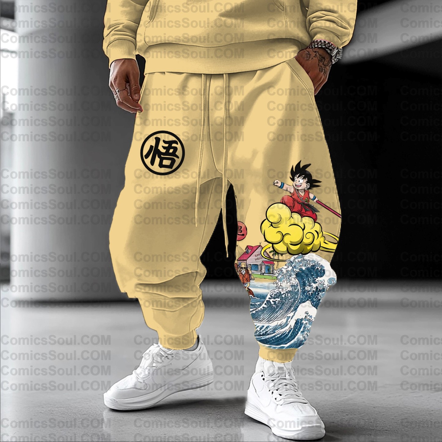 Unisex Casual Anime Streetwear Pants