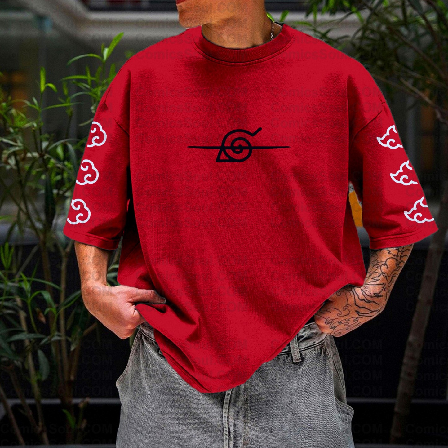 Unisex Anime Inspired Vintage T-Shirt