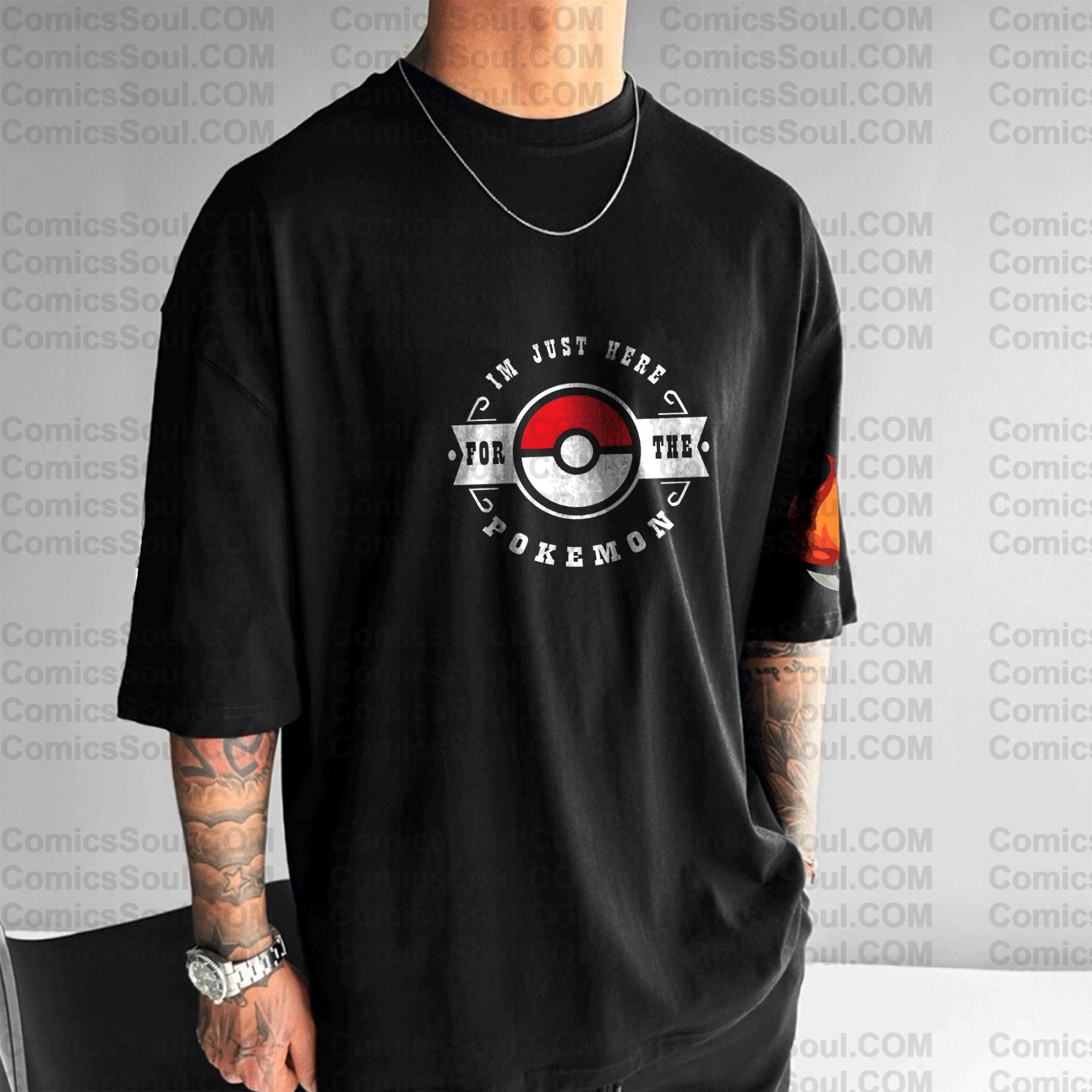 Unisex Anime Inspired Vintage T-Shirt