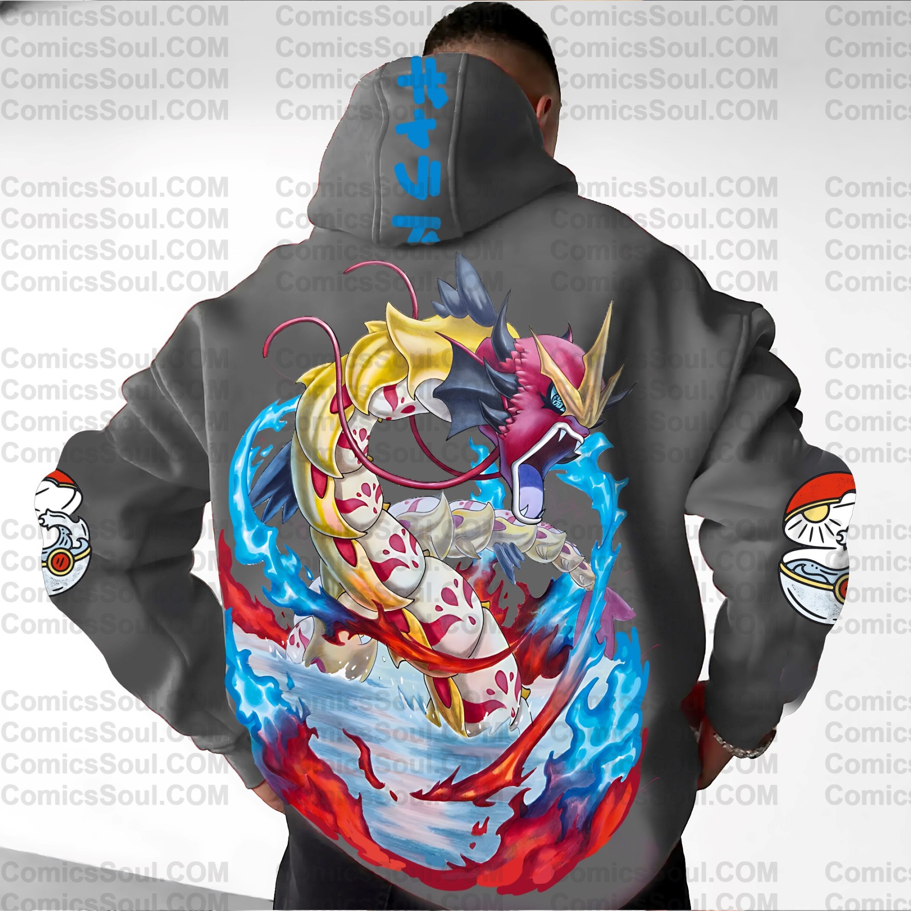 Unisex Anime Graphic Streetwear Vintage Hoodie丨Demon slayer