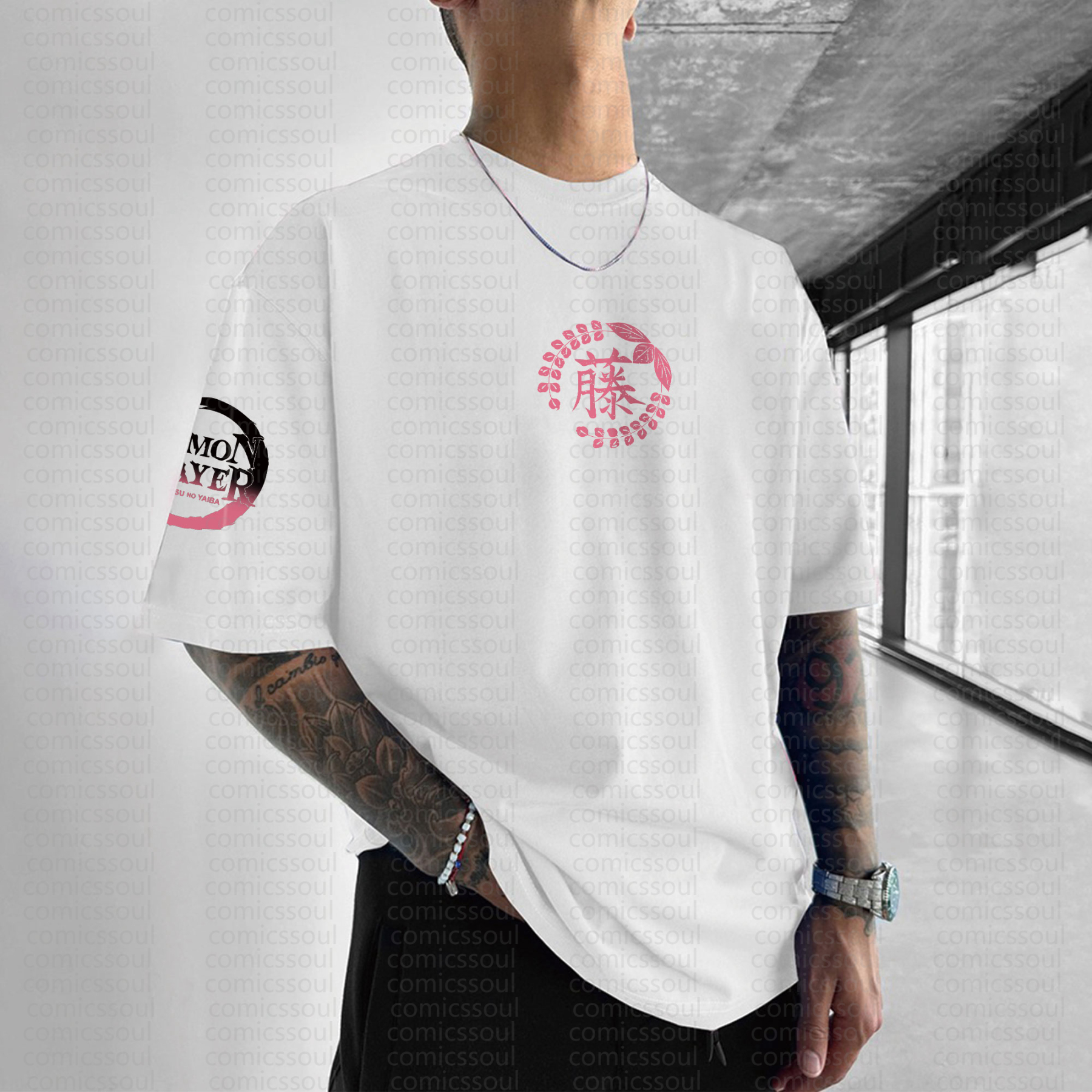 Unisex Anime Inspired Vintage T-Shirt | Demon Slayer