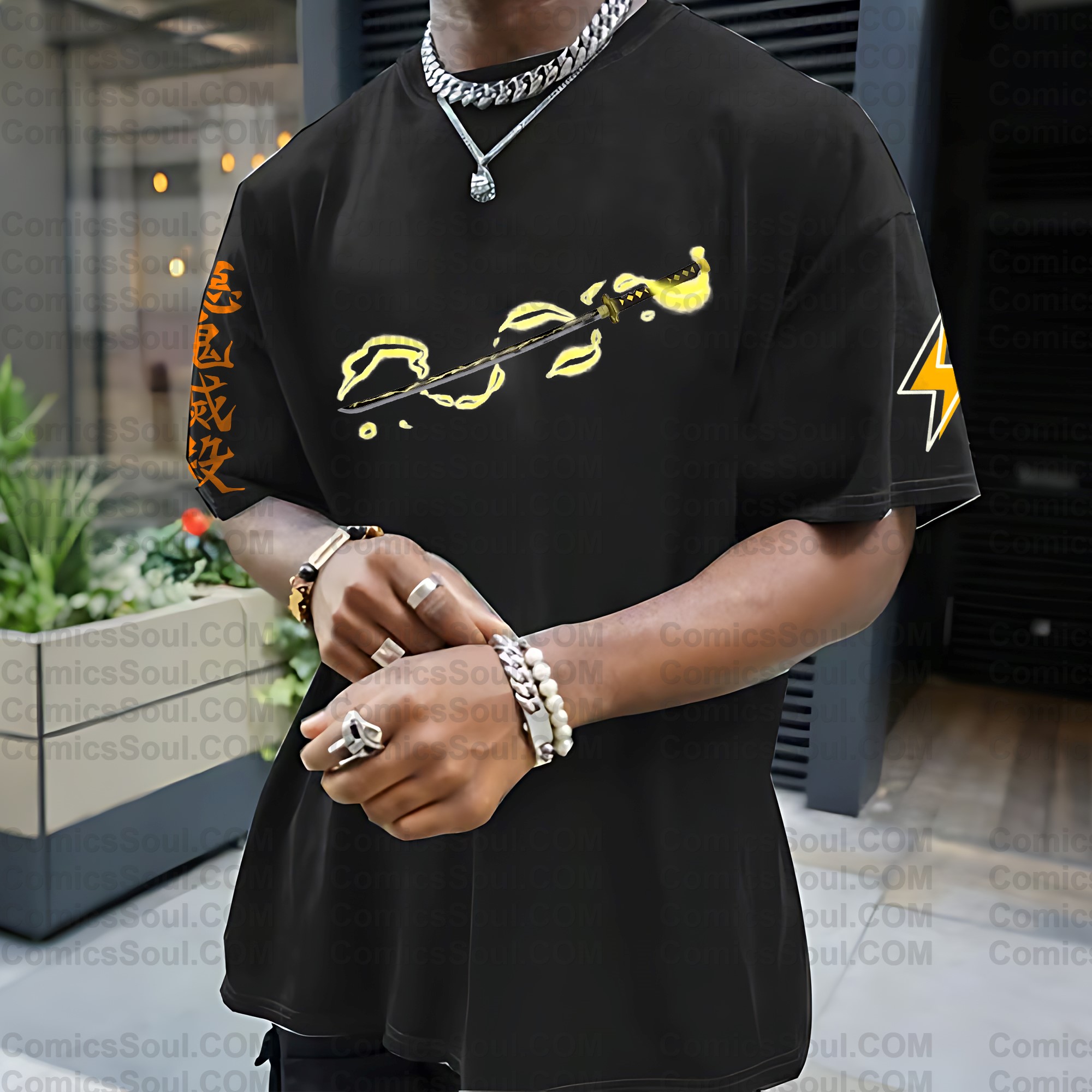 Unisex Anime Inspired Vintage T-Shirt| KNY