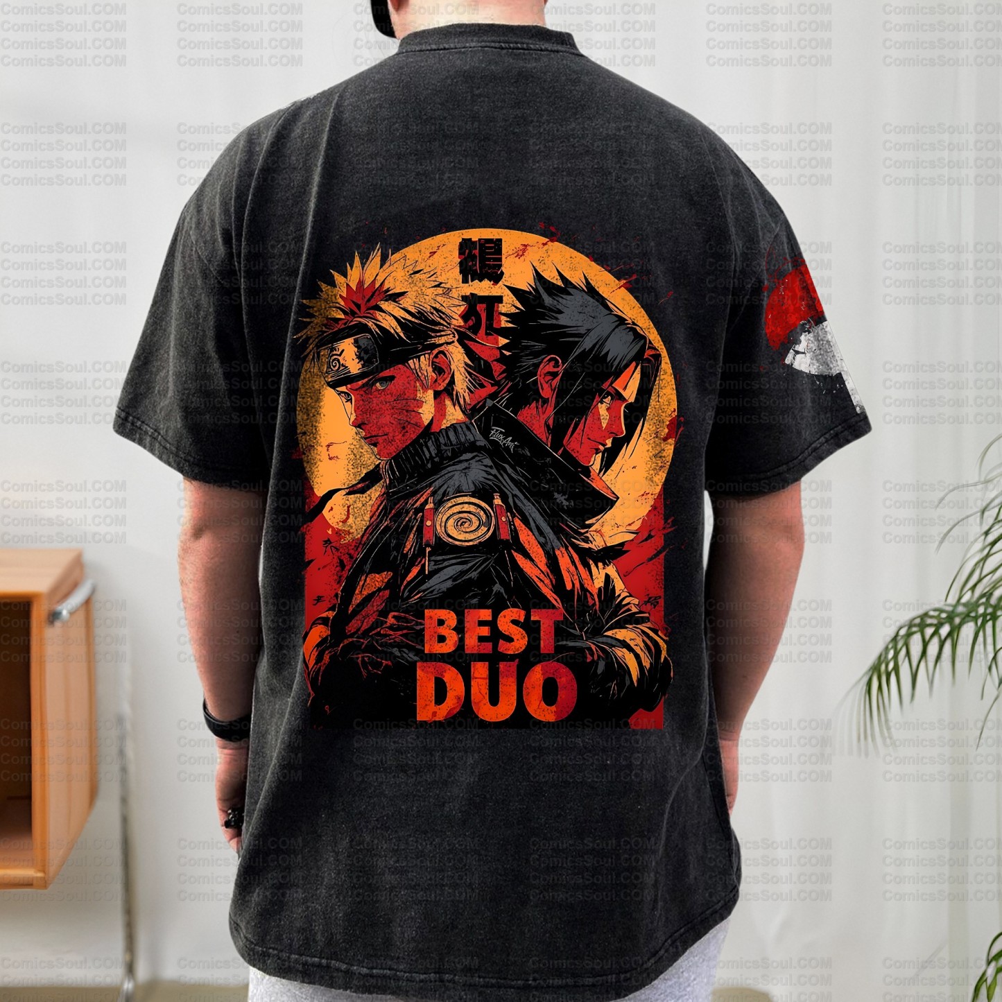 Unisex Anime Inspired Vintage T-Shirt