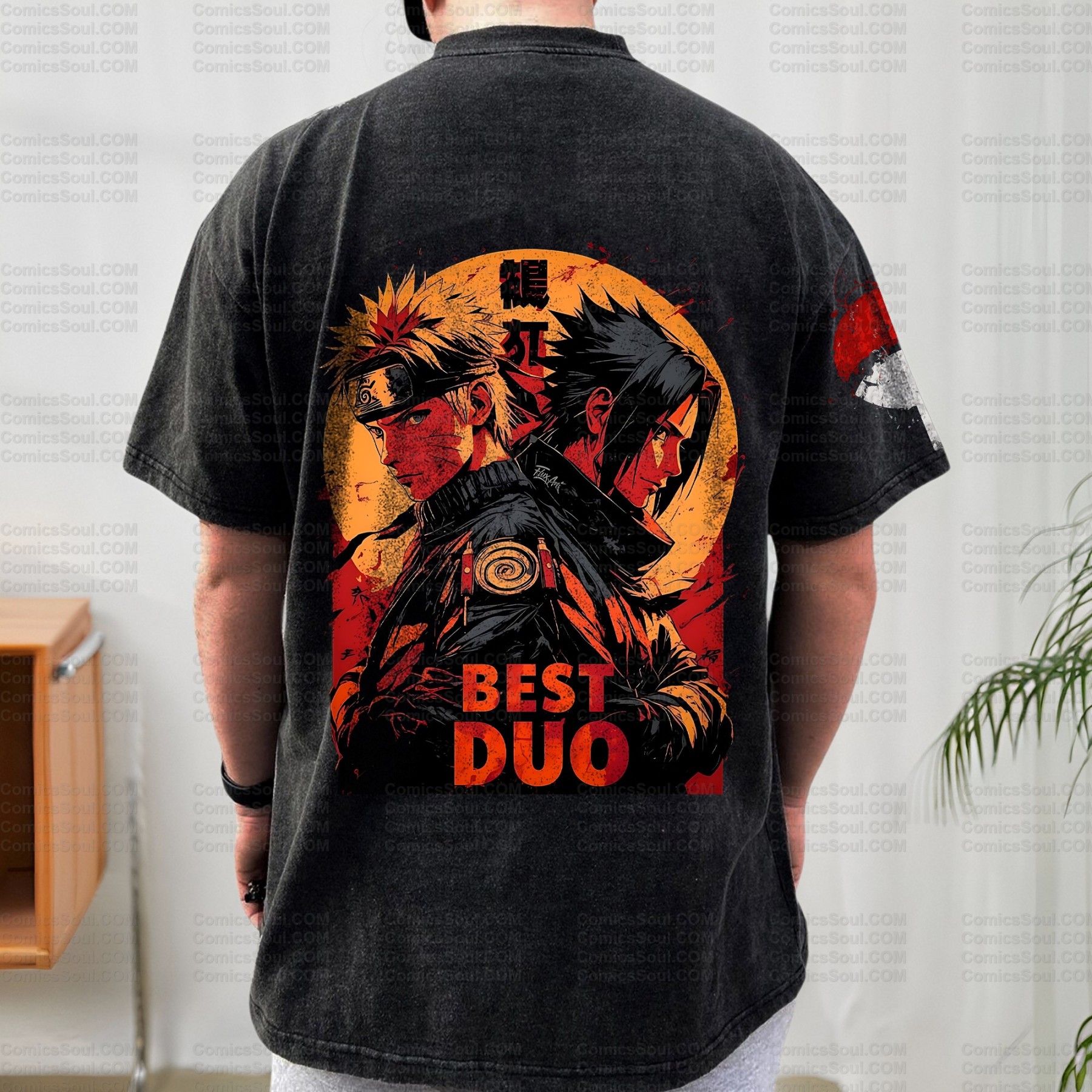 Unisex Anime Inspired Vintage T-Shirt