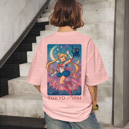 "Sailor Moon" Anime Inspired Vintage T-Shirt