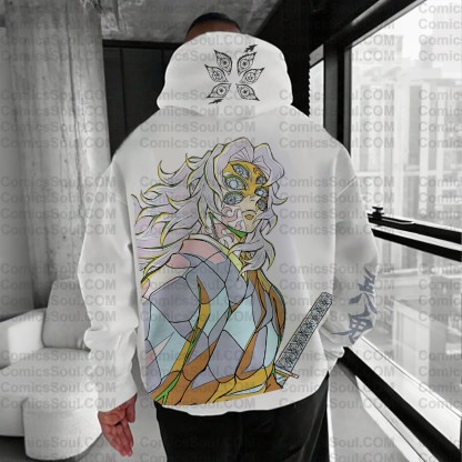 Unisex Anime Graphic Streetwear Vintage Hoodie| KNY