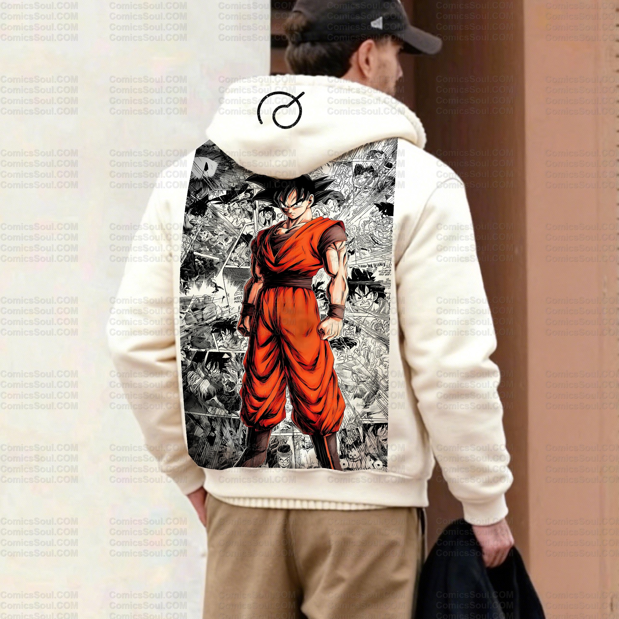 Unisex Graphic Streetwear Vintage Zipper Cardigan Plush Hoodid