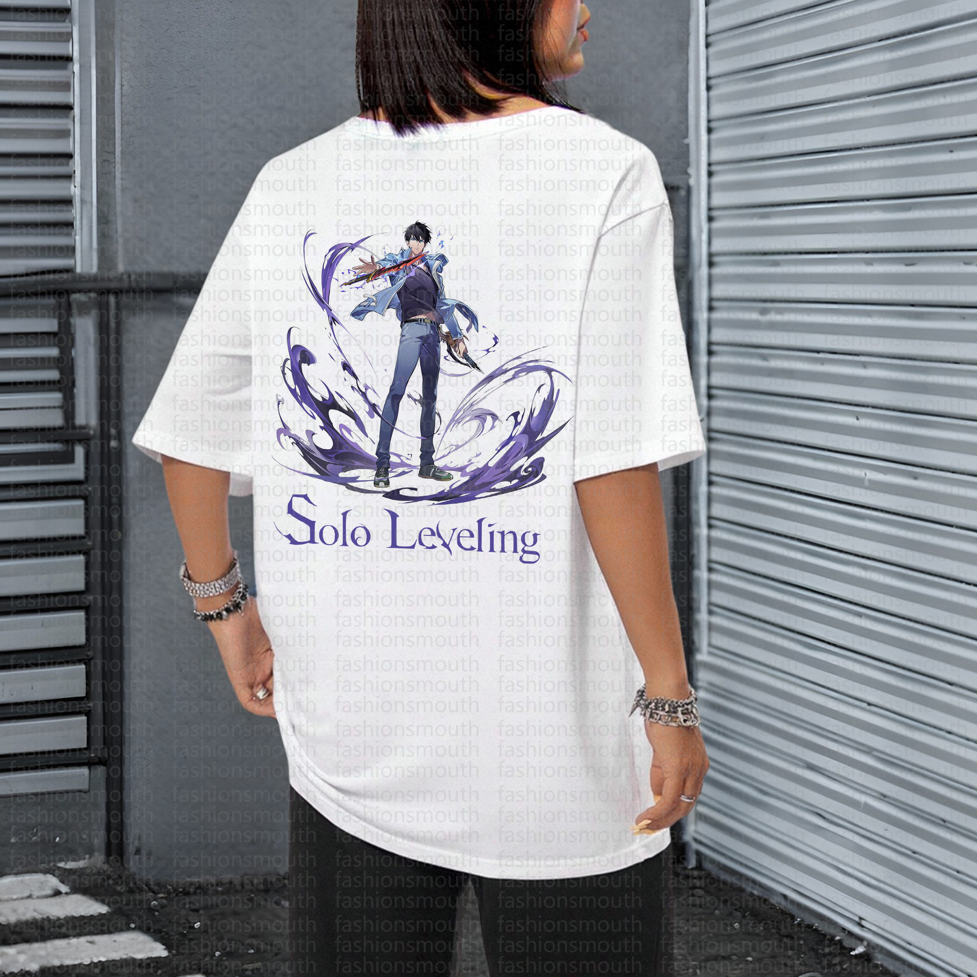 "Solo Leveling" Anime Inspired Vintage T-Shirt