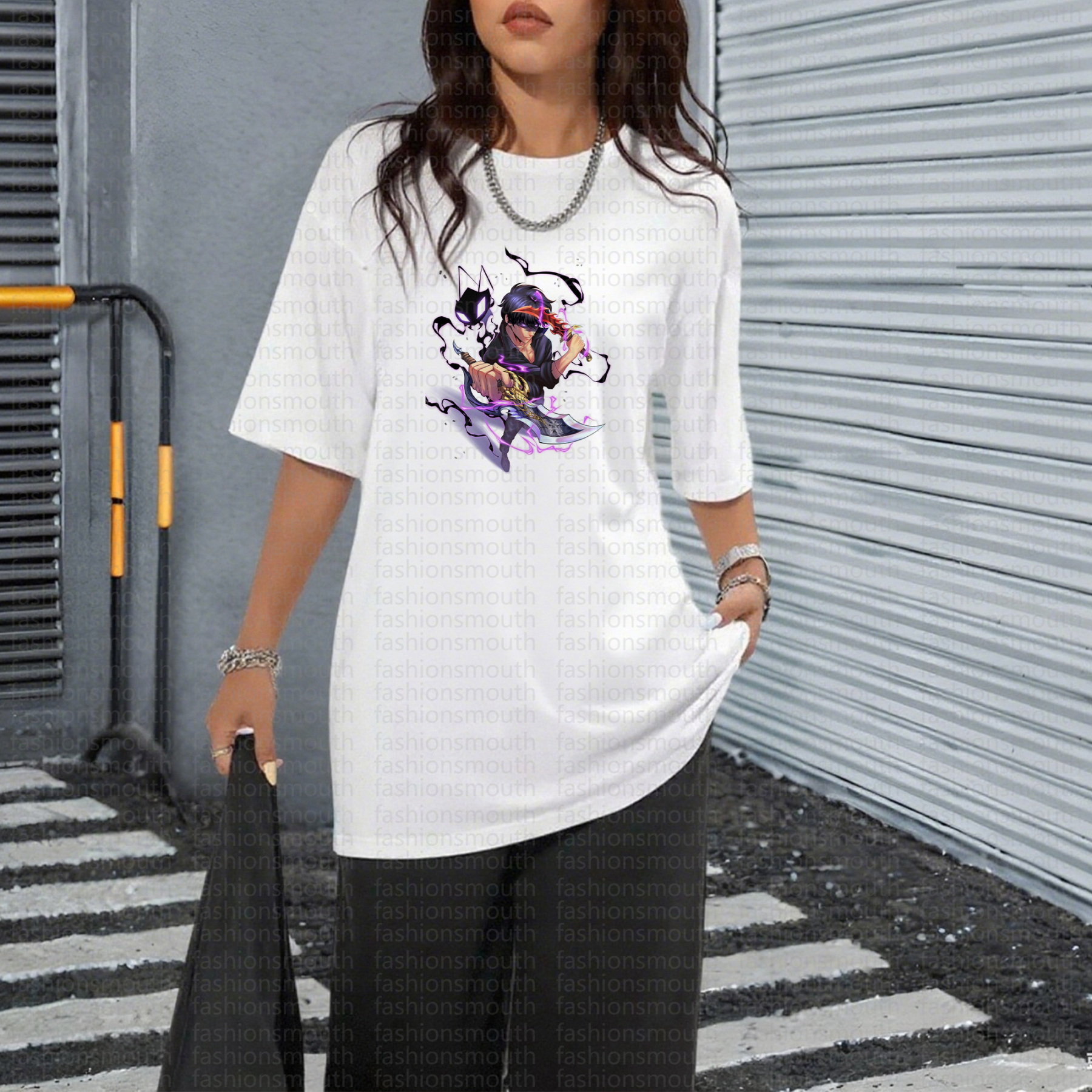 "Solo Leveling" Anime Inspired Vintage T-Shirt