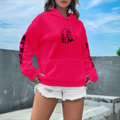 ‘’Demon Slayer" Anime Inspired Vintage Hoodie