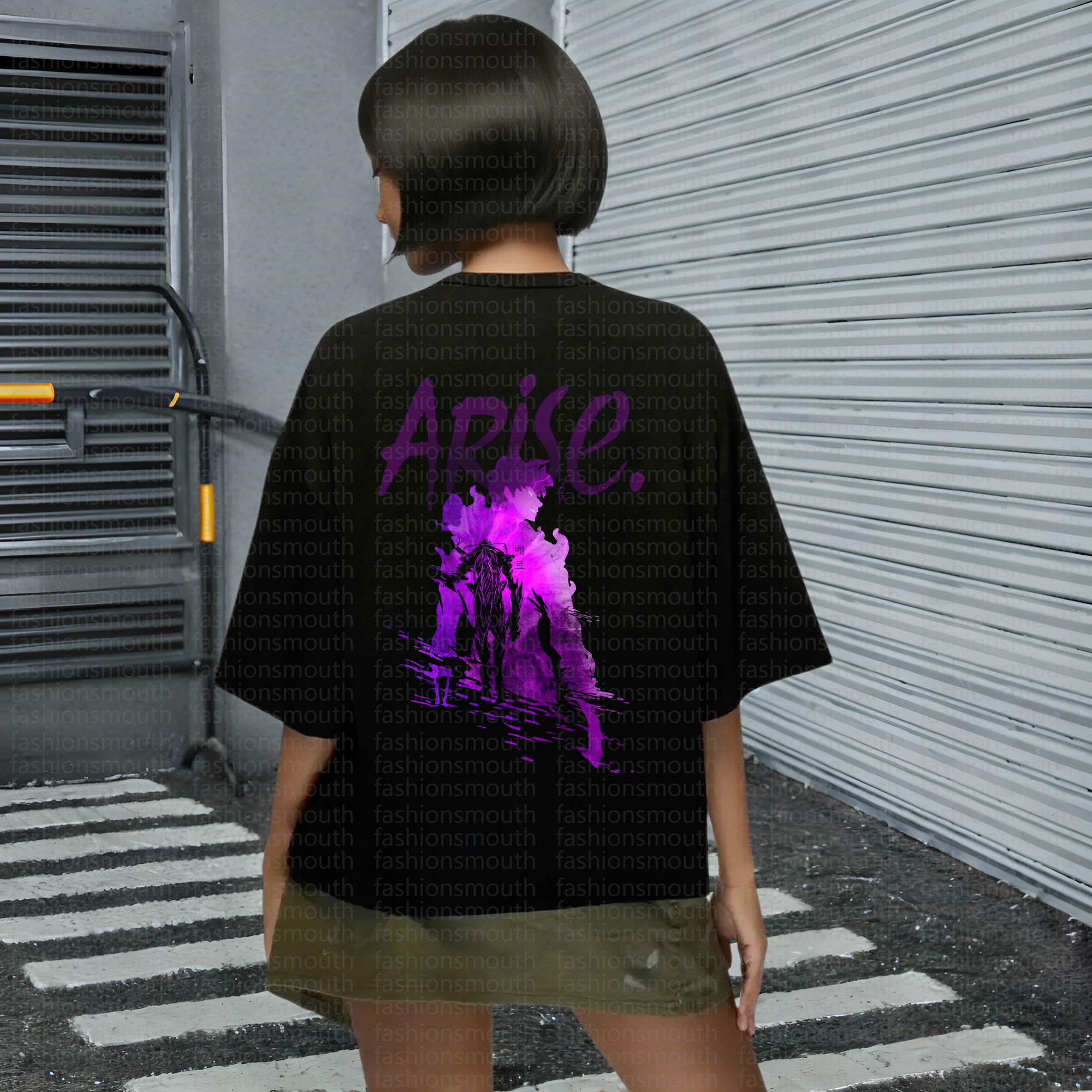 "Solo Leveling" Anime Inspired Vintage T-Shirt