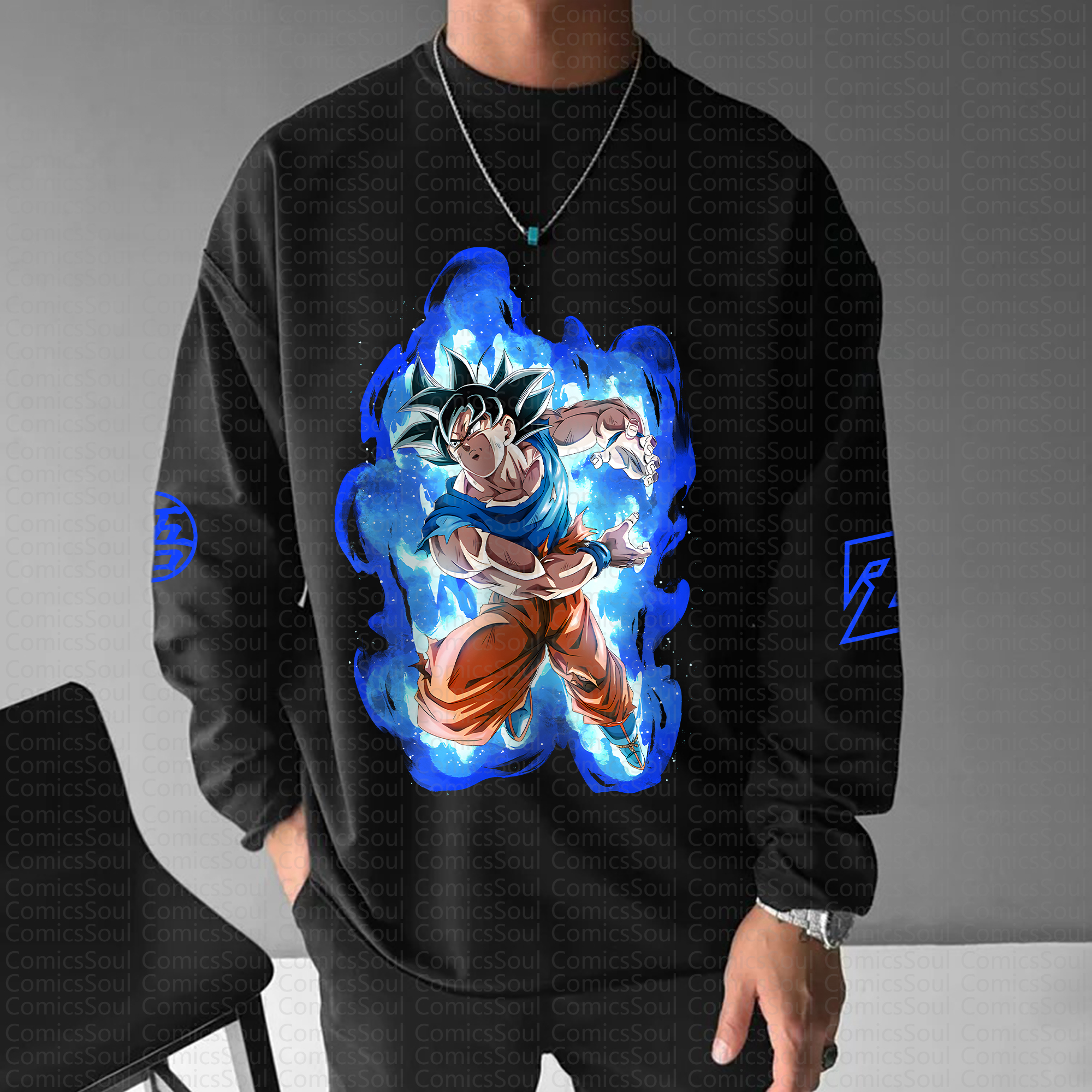 Unisex “Drangon Ball” Anime Graphic Streetwear Vintage Long-Sleeved T-shirt