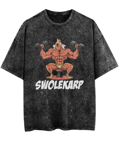 Unisex  “Pokémon” Swolekarp Gym Vintage T-Shirt