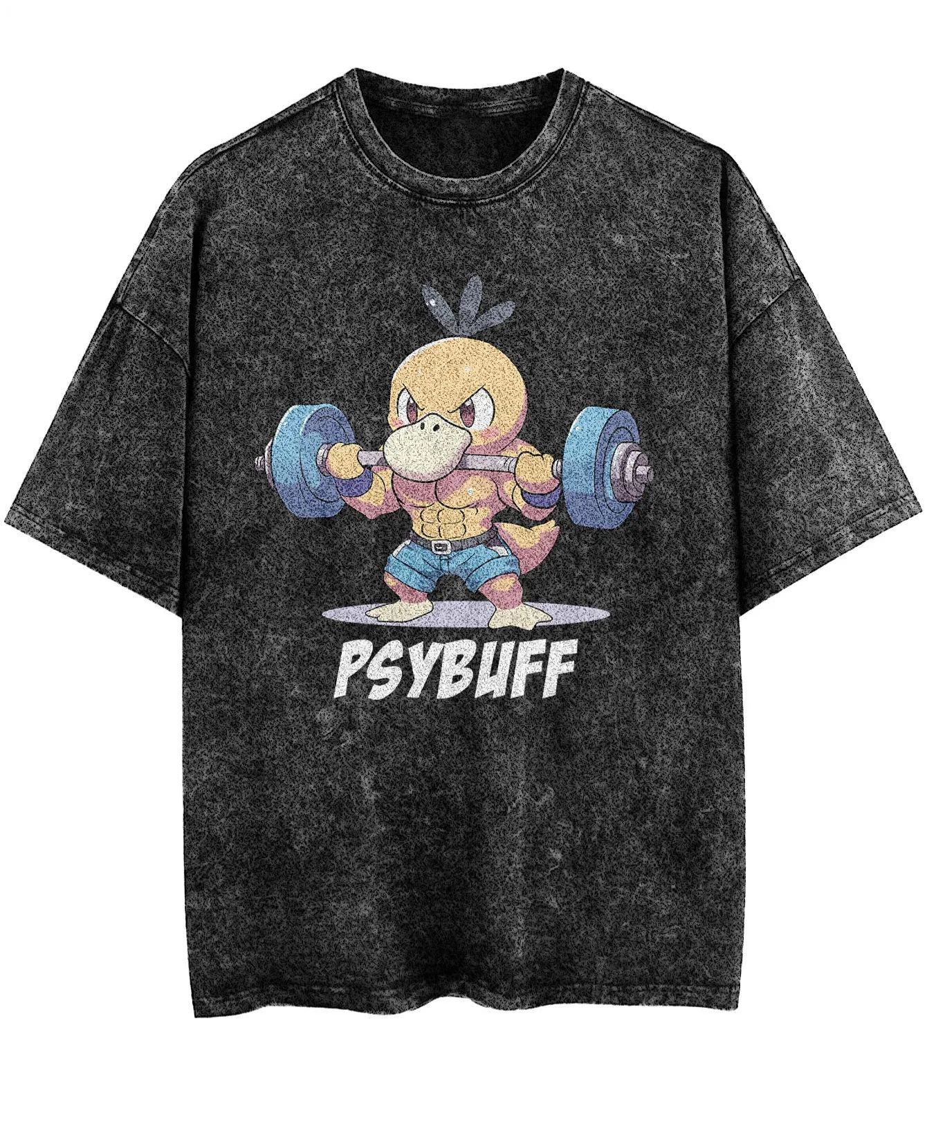 Unisex  “Pokémon” Psybuff Gym Vintage T-Shirt