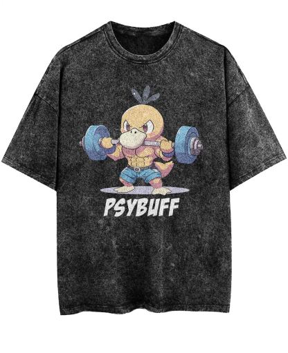 Unisex  “Pokémon” Psybuff Gym Vintage T-Shirt