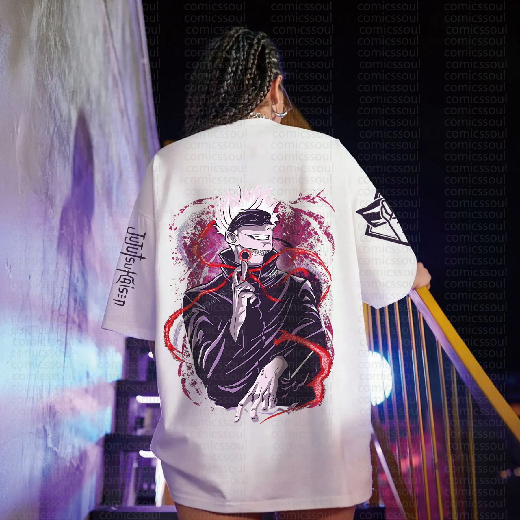 Unisex Anime Inspired Vintage T-Shirt