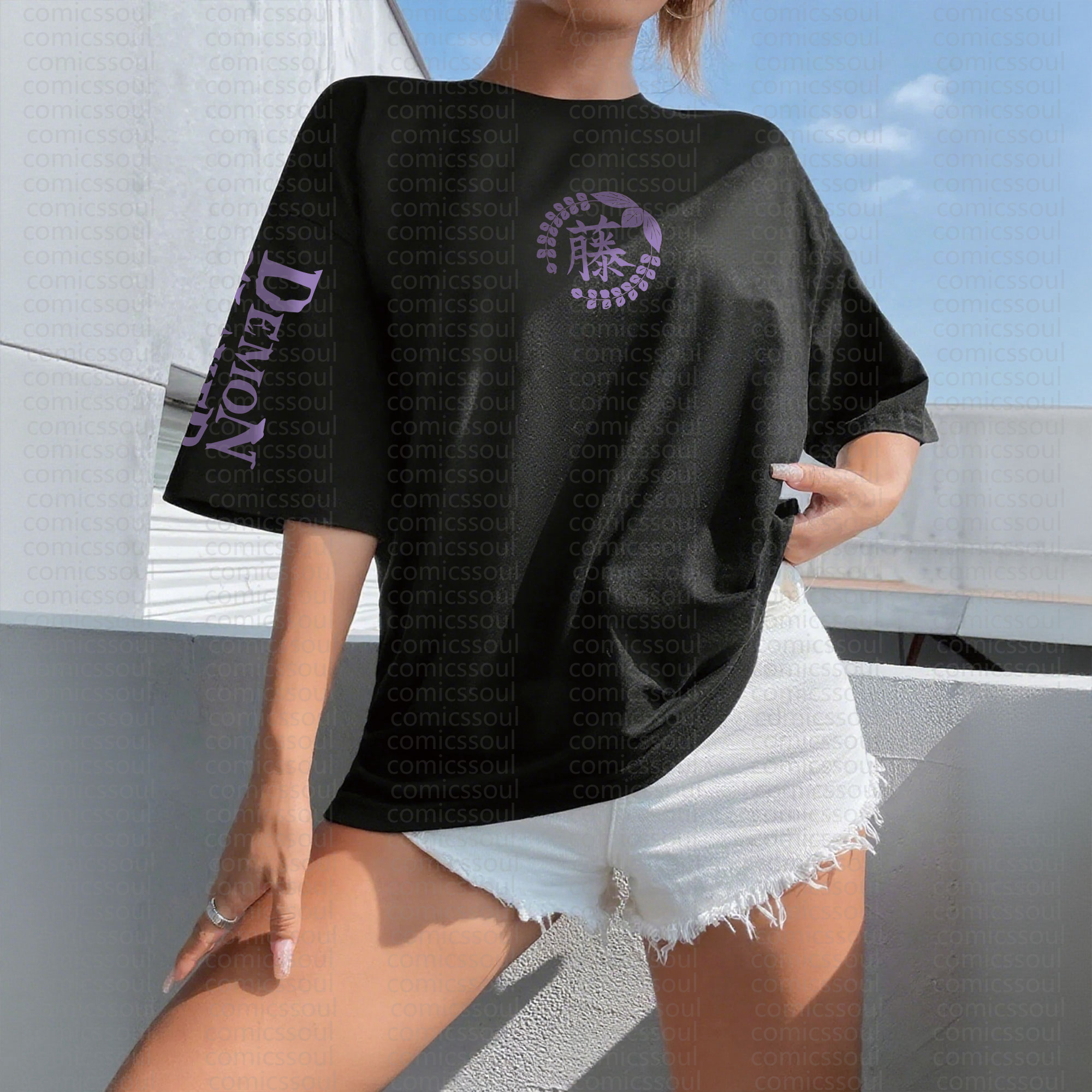 "Demon Slayer" Anime Inspired Vintage T-Shirt