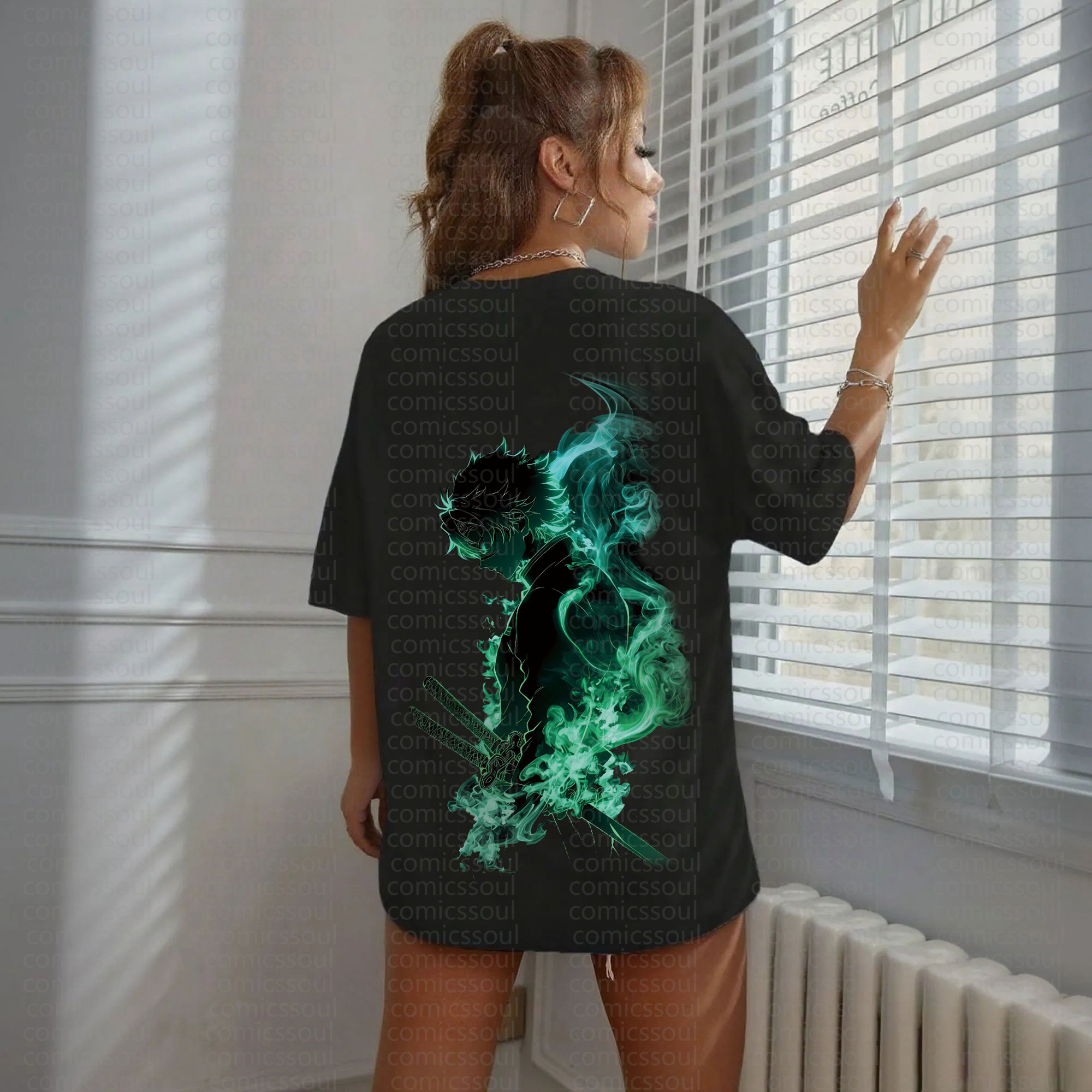 "Demon Slayer" Anime Inspired Vintage T-Shirt