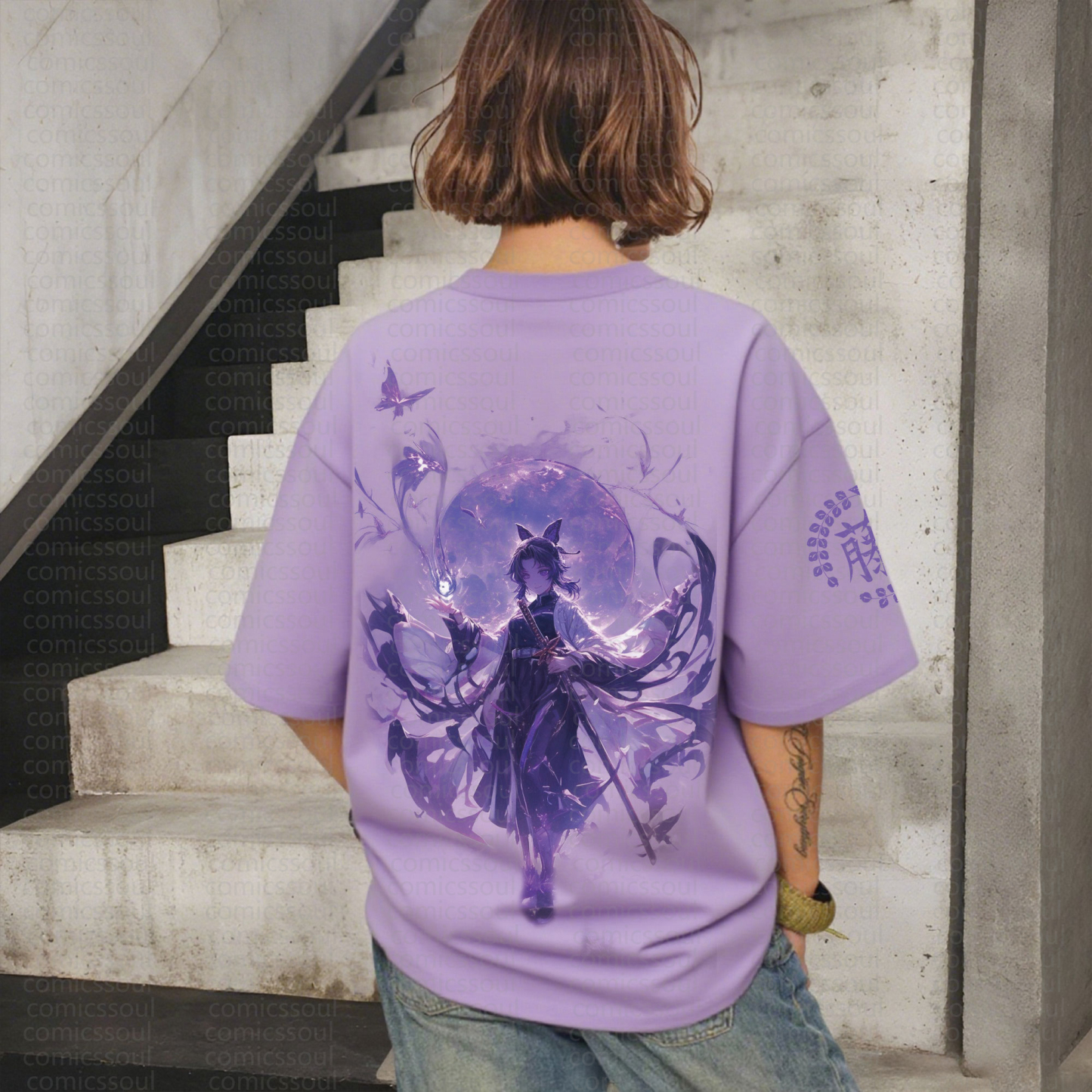 Unisex Anime Inspired Vintage T-Shirt