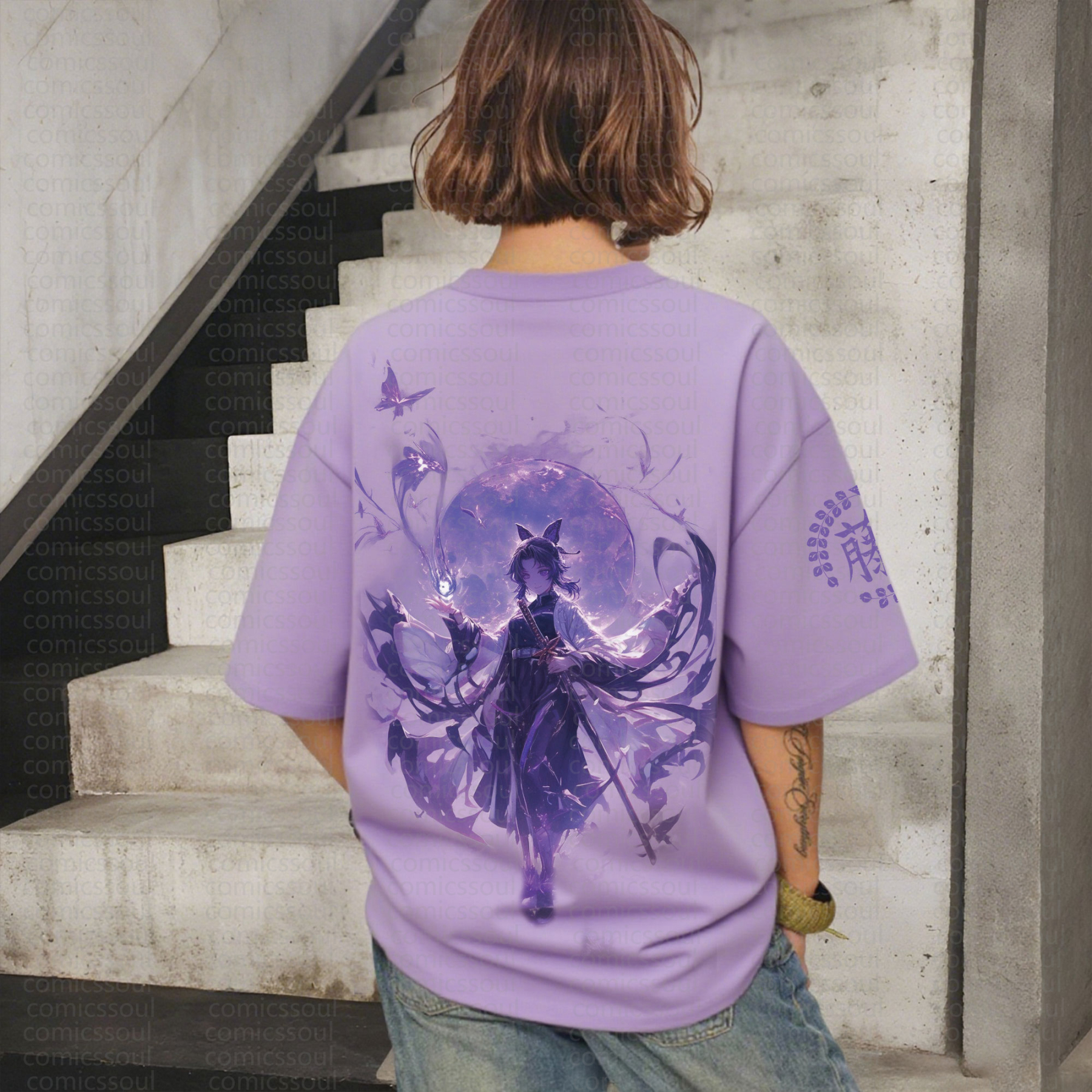 Unisex Anime Inspired Vintage T-Shirt