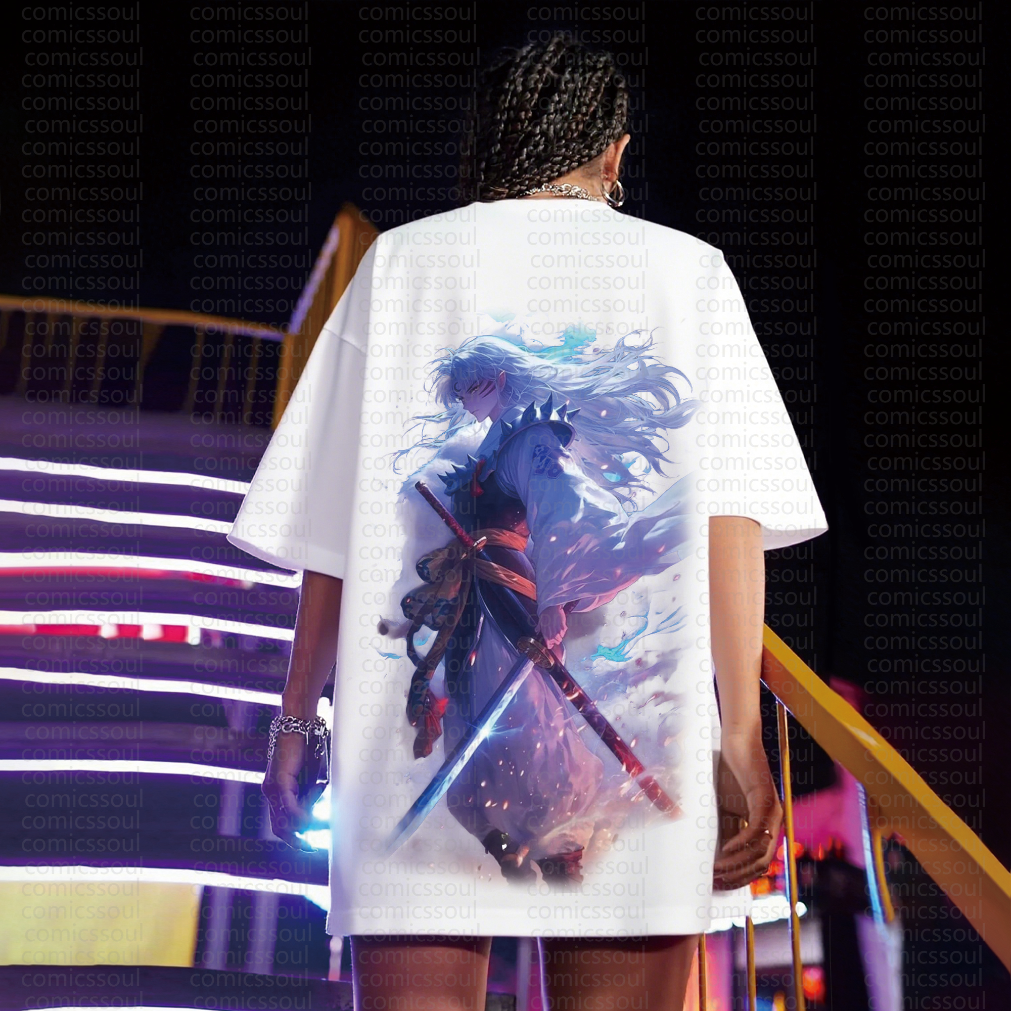 "Inuyasha" Anime Inspired Vintage T-Shirt