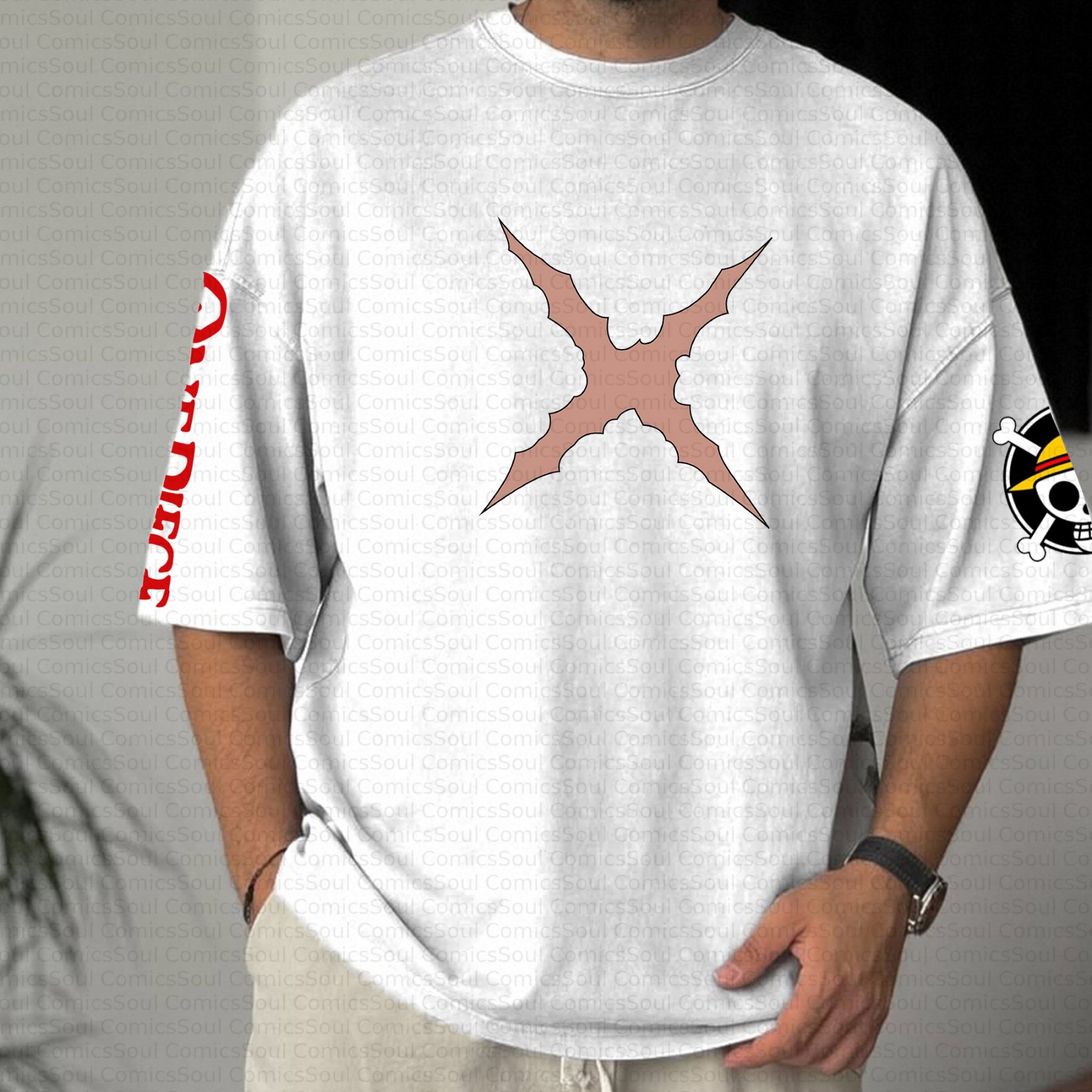 Unisex Anime Inspired Vintage T-shirt