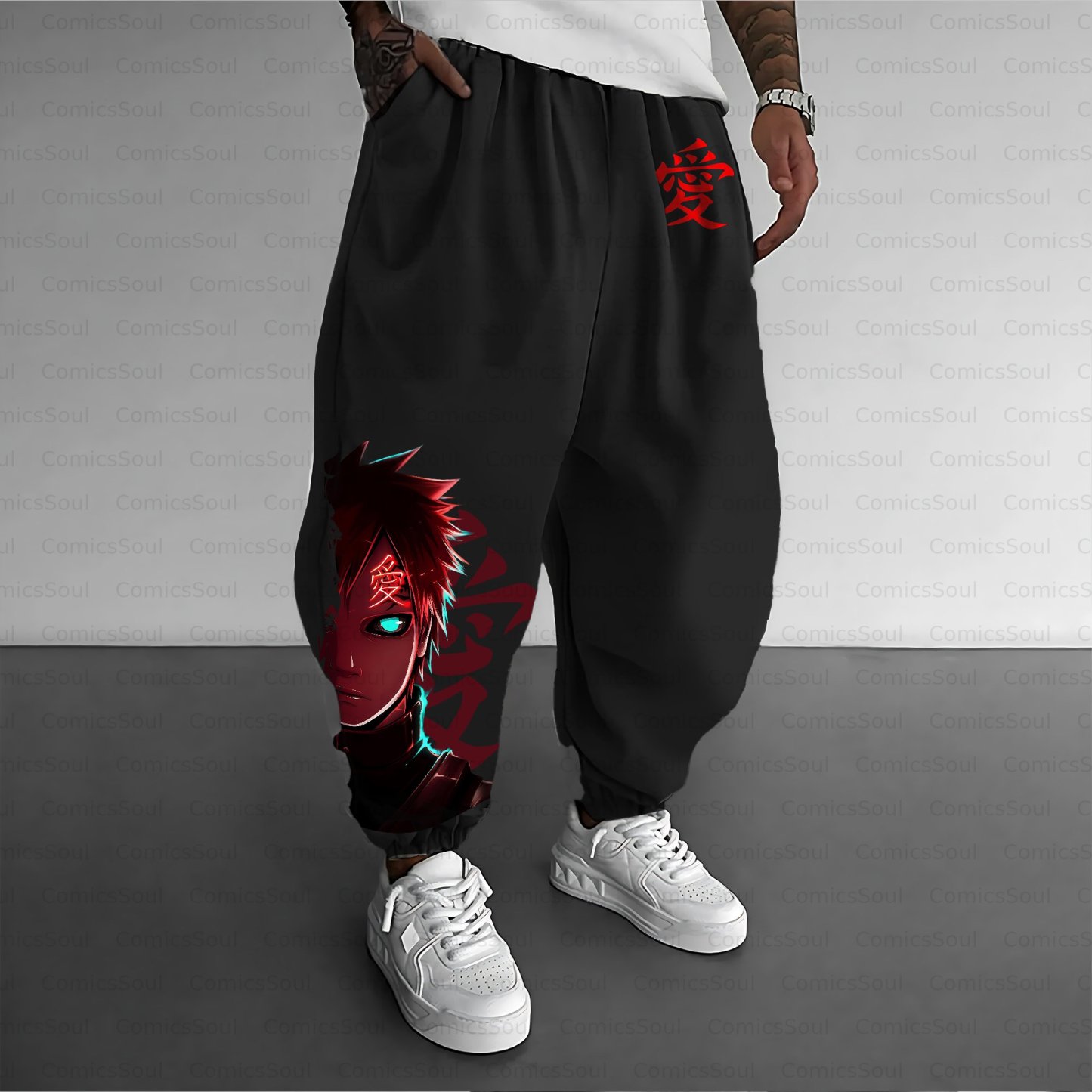 Unisex Casual Streetwear Plush Pants