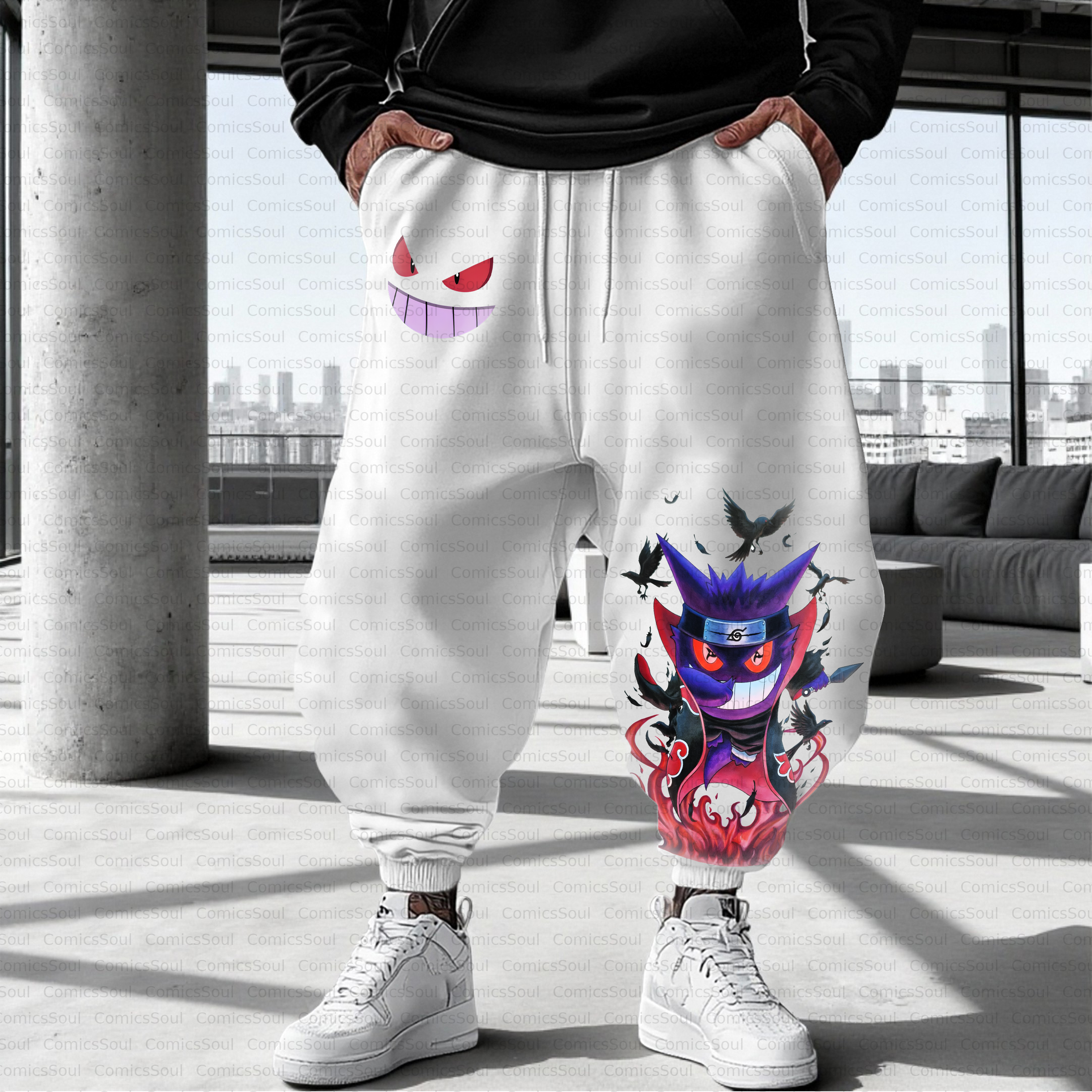 Unisex Casual Anime Streetwear Pant