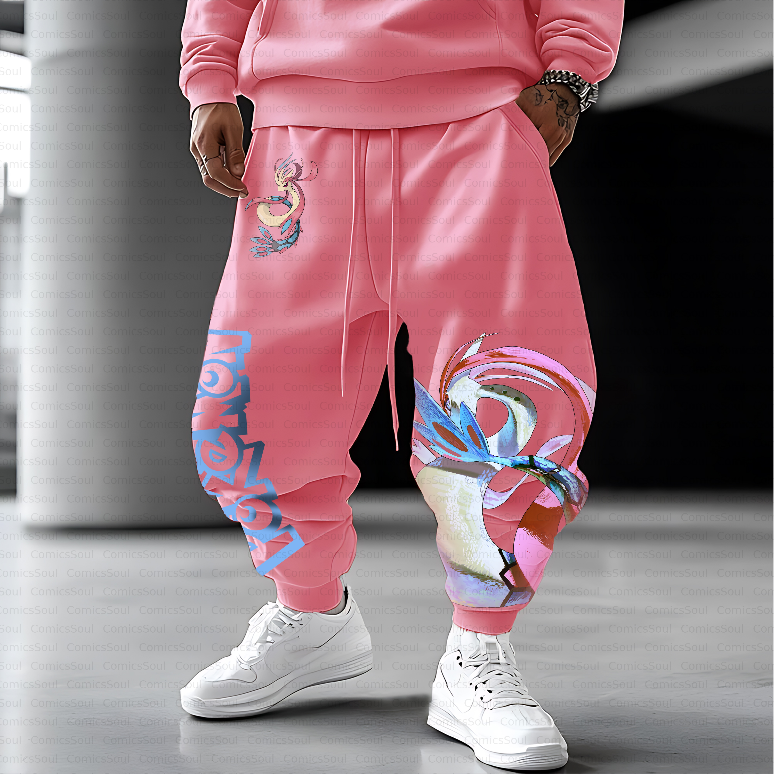 Unisex Casual Anime Streetwear Pant