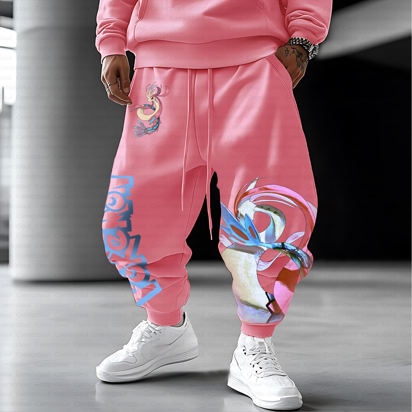 Unisex Casual Anime Streetwear Pant