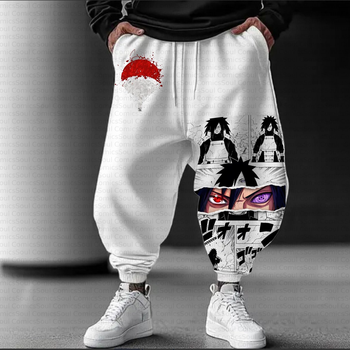 Unisex Casual Streetwear Plush Pants