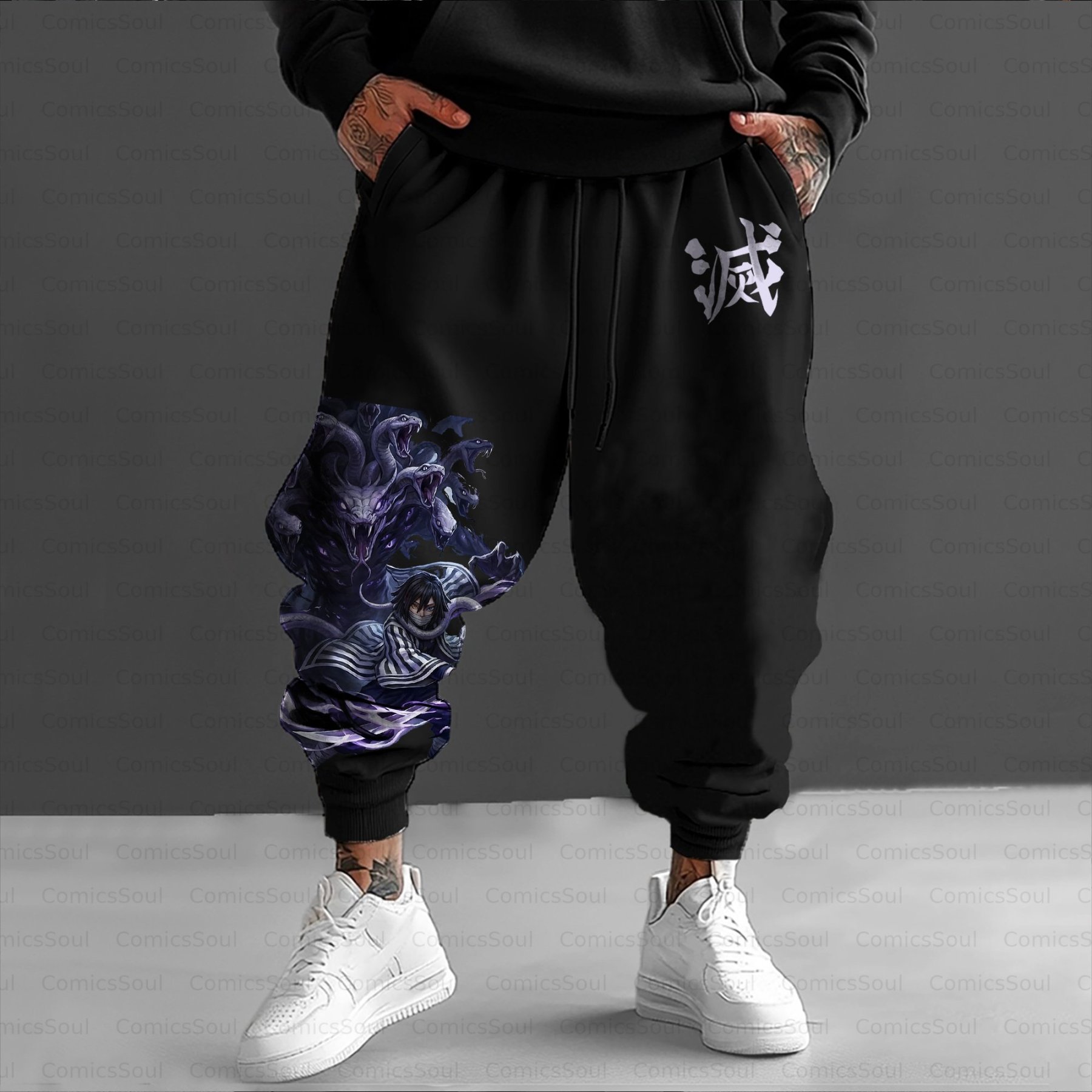 Unisex Casual Streetwear Plush Pants