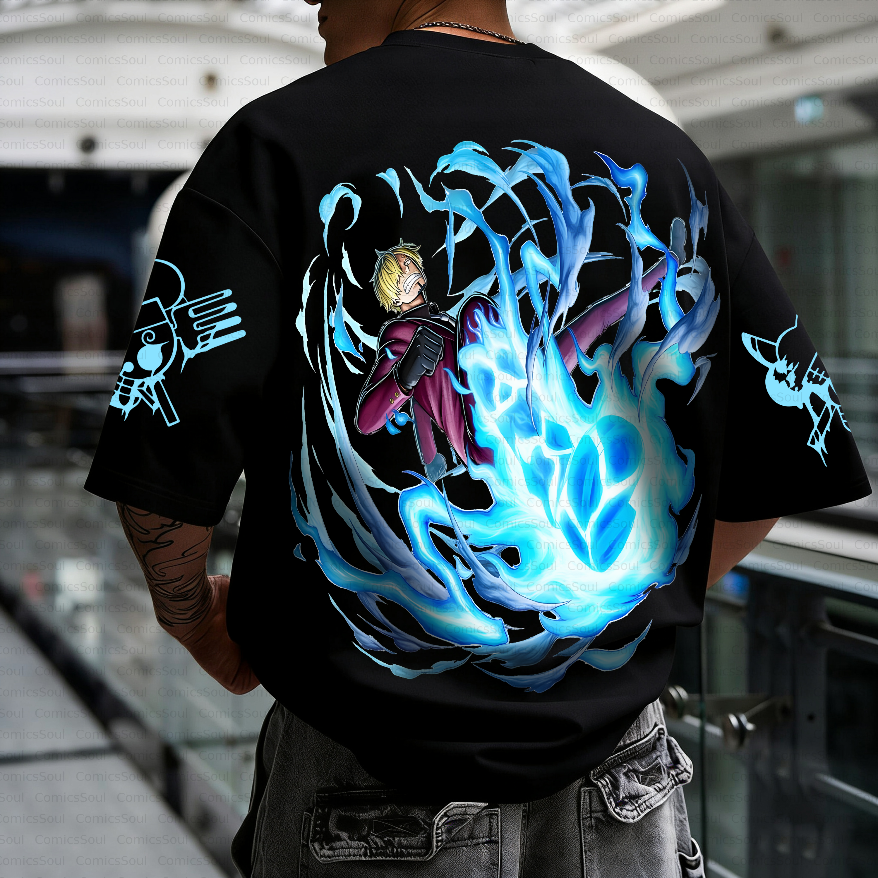 Unisex Anime Inspired Vintage T-Shirt