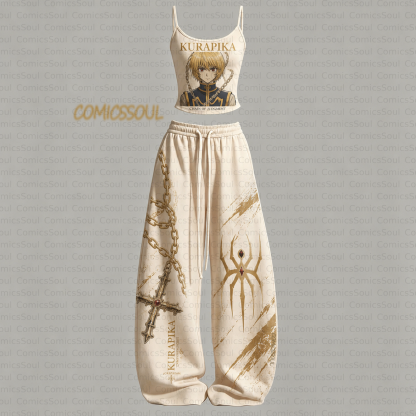HUNTERxHUNTER Top & Elasticated Trousers Two-Piece Set