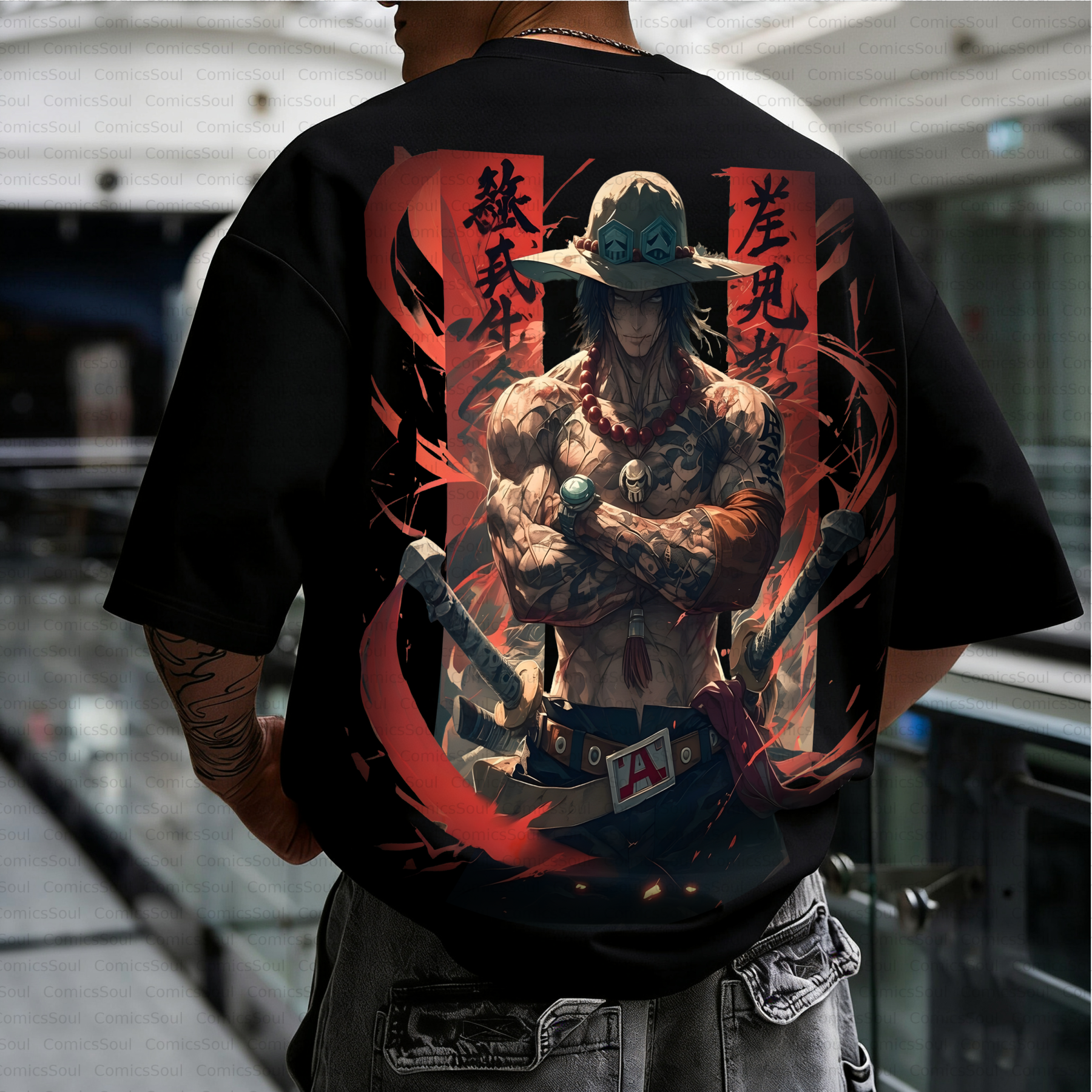 Unisex Anime Inspired Vintage T-Shirt