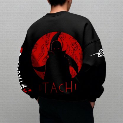 Plus Velvet Unisex Anime Inspired Vintage Sweatshirt