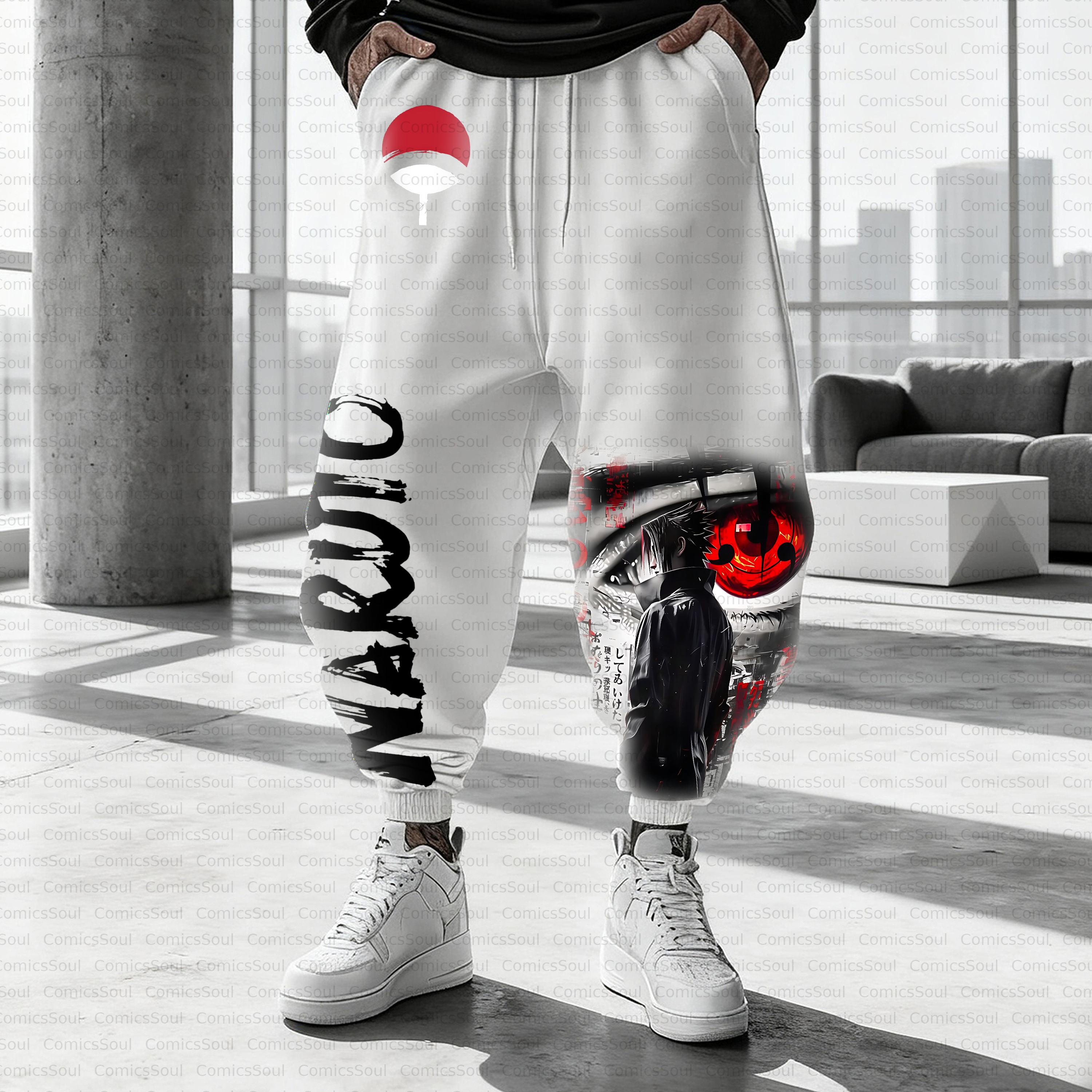 Unisex Casual Anime Streetwear Pant