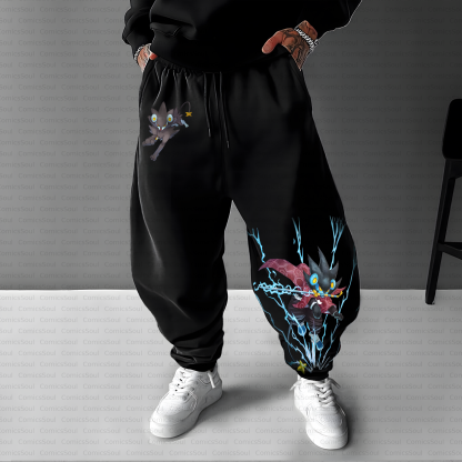 Unisex Casual Anime Streetwear Pant