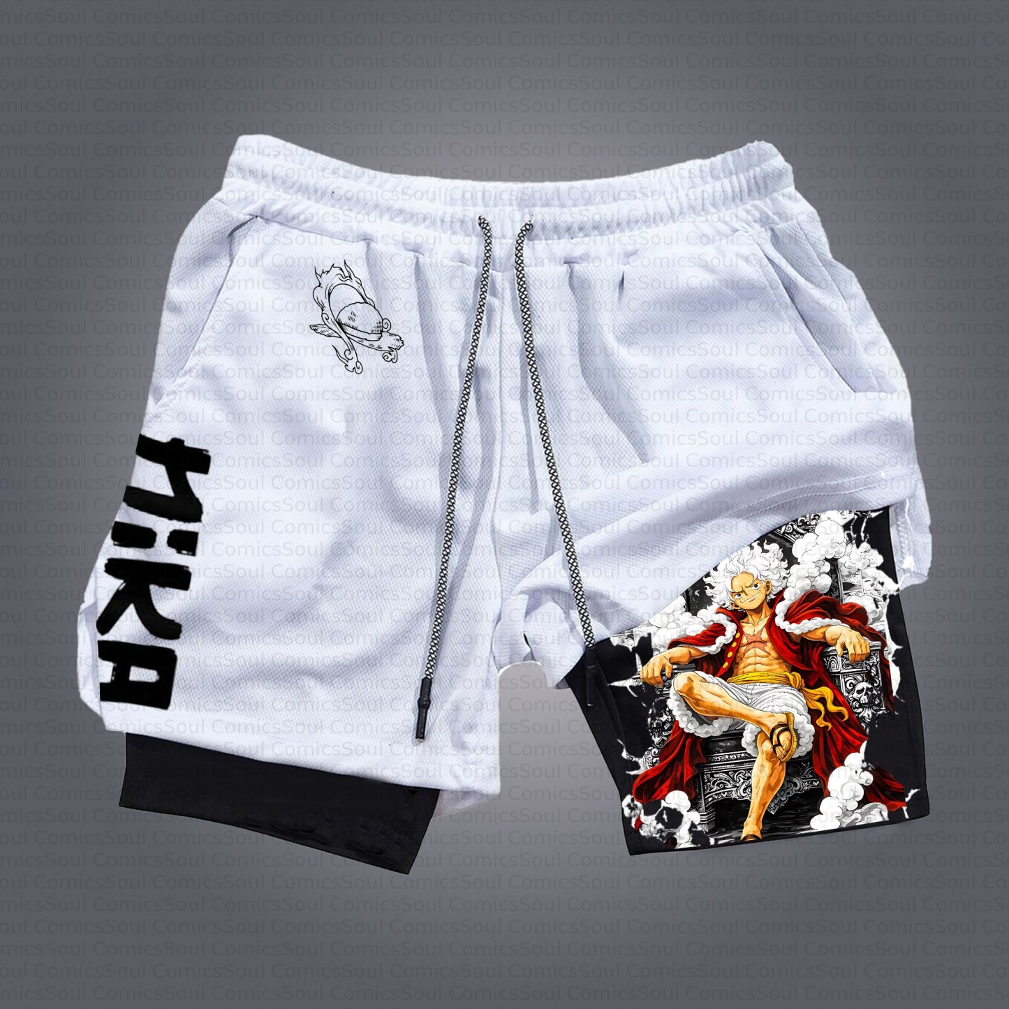 Unisex Casual Anime Streetwear Gym Shorts