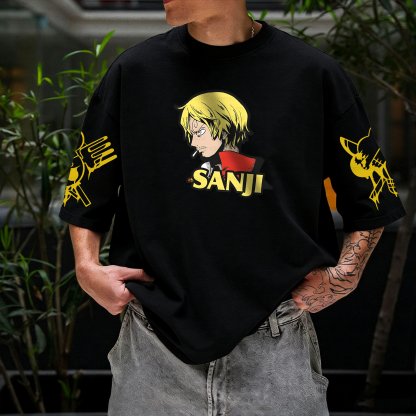Unisex Anime Inspired Vintage T-Shirt