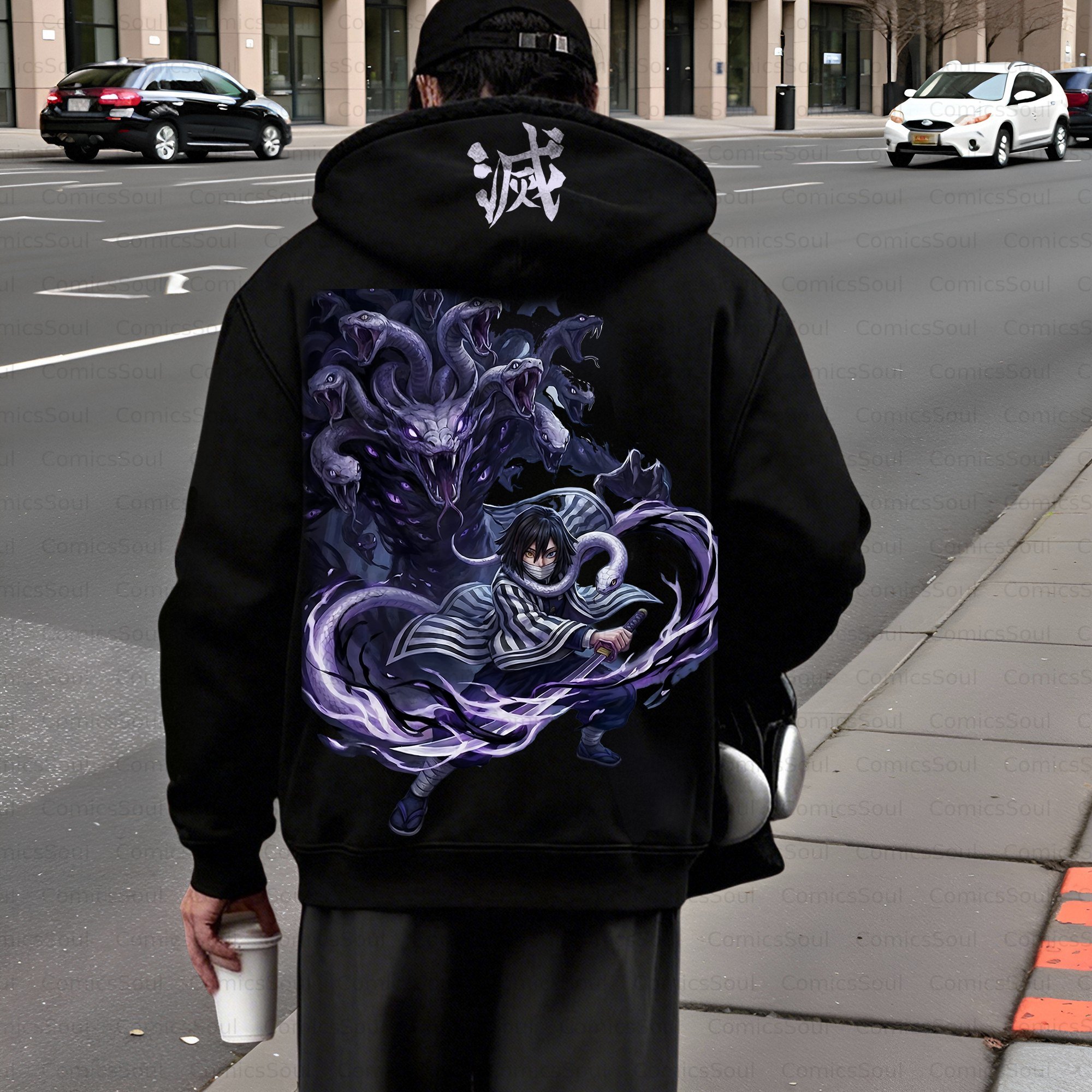 Unisex Graphic Streetwear Vintage Zipper Cardigan Plush Hoodie