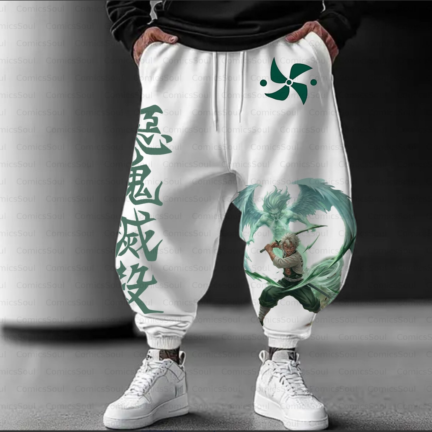 Unisex Casual Streetwear Plush Pants