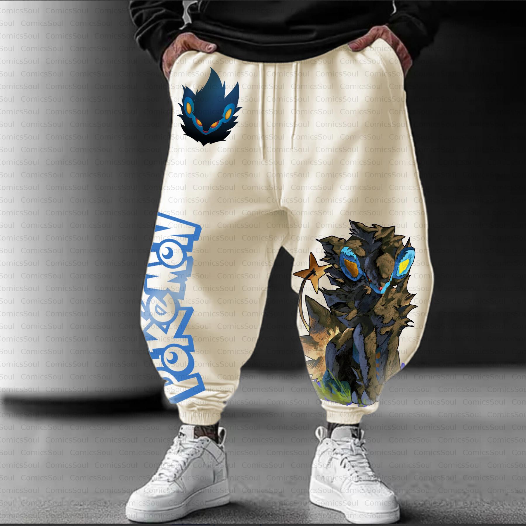Unisex Casual Anime Streetwear Pant