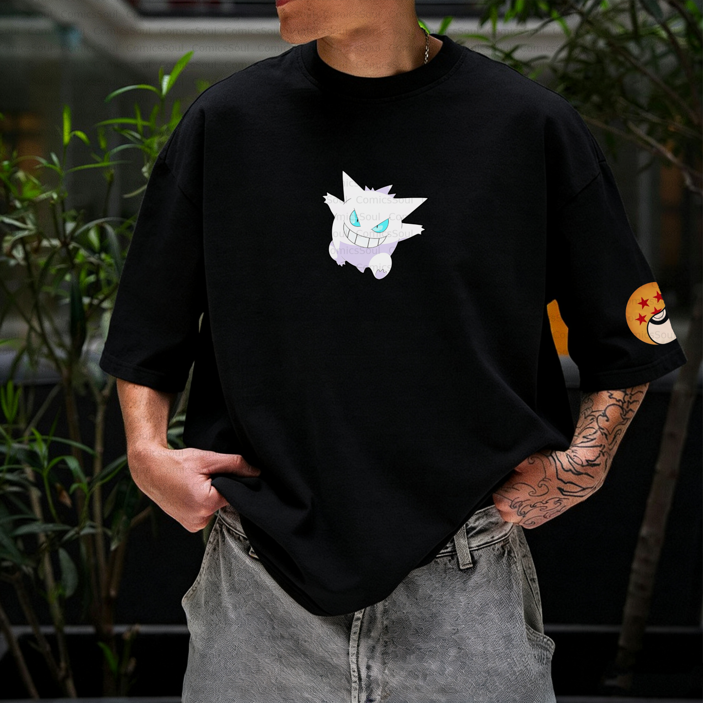 Unisex Anime Inspired Vintage T-Shirt