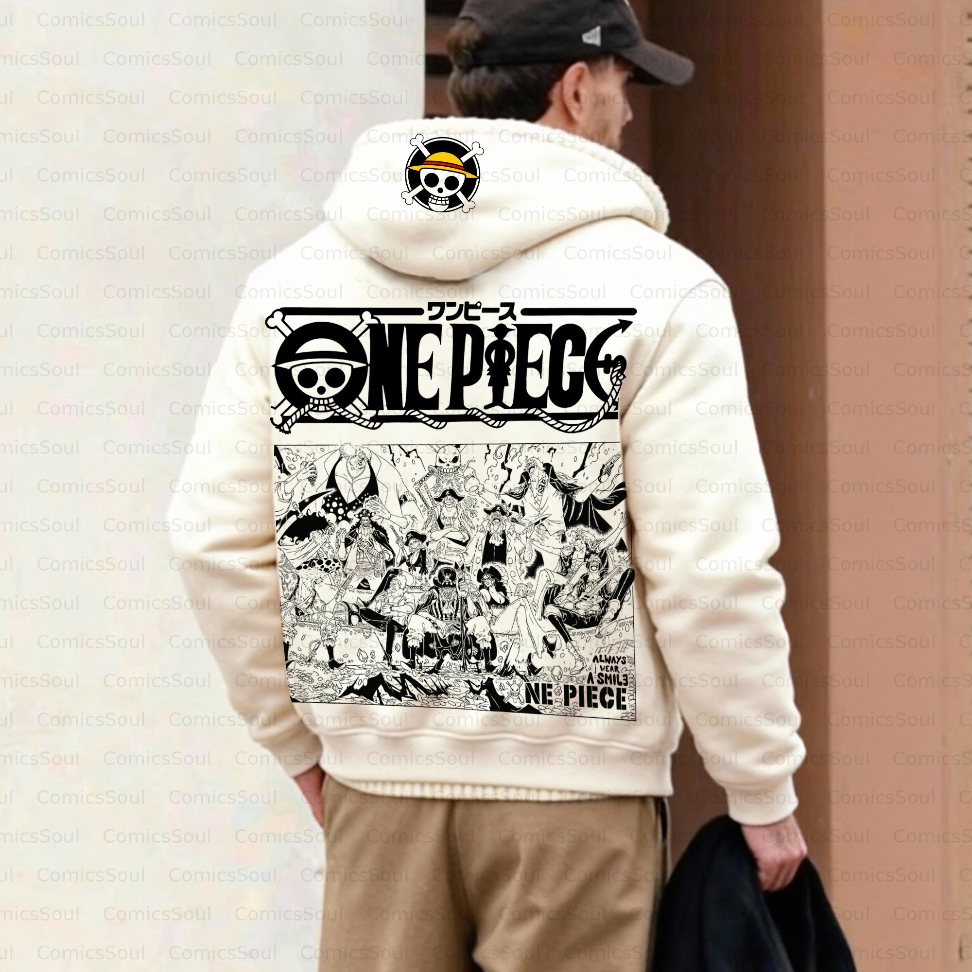 Unisex Graphic Streetwear Vintage Zipper Cardigan Plush Hoodie